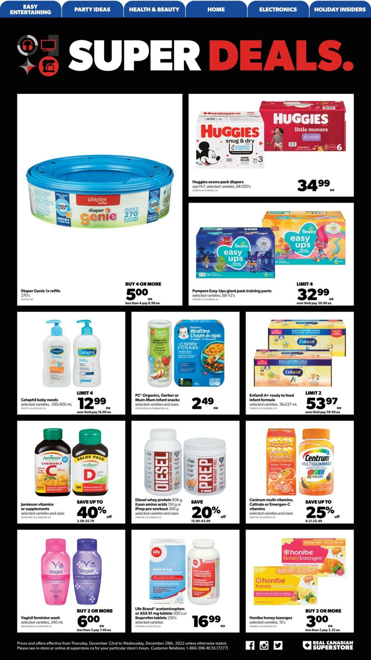 Real Canadian Superstore Flyer - 12/22-12/28/2022 (Page 10)