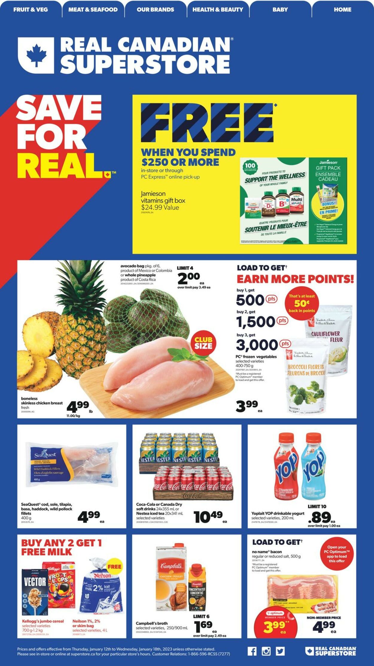 Real Canadian Superstore Flyer - 01/12-01/18/2023