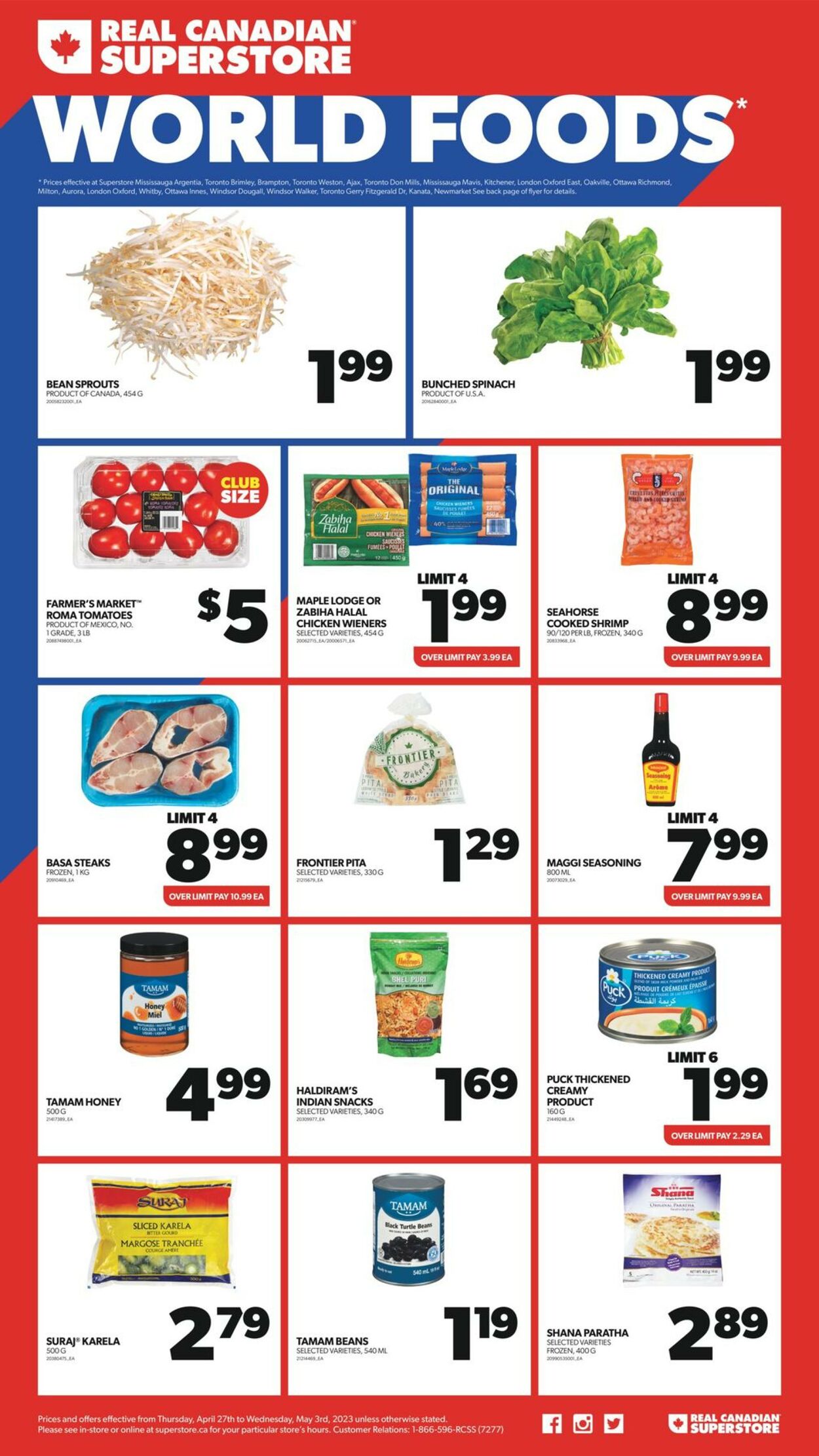 Real Canadian Superstore Flyer - 04/27-05/03/2023