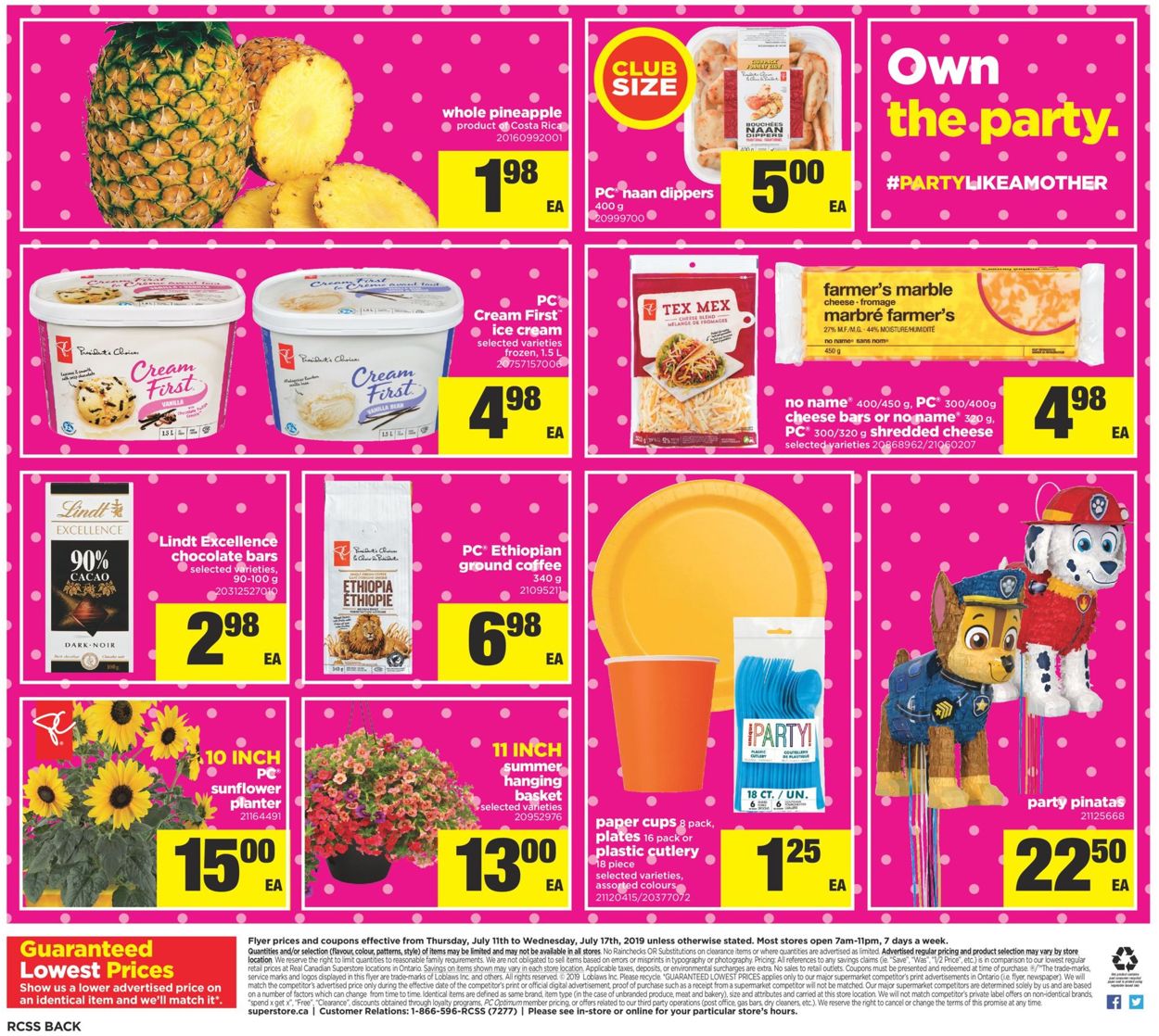 Real Canadian Superstore Flyer - 07/11-07/17/2019 (Page 22)