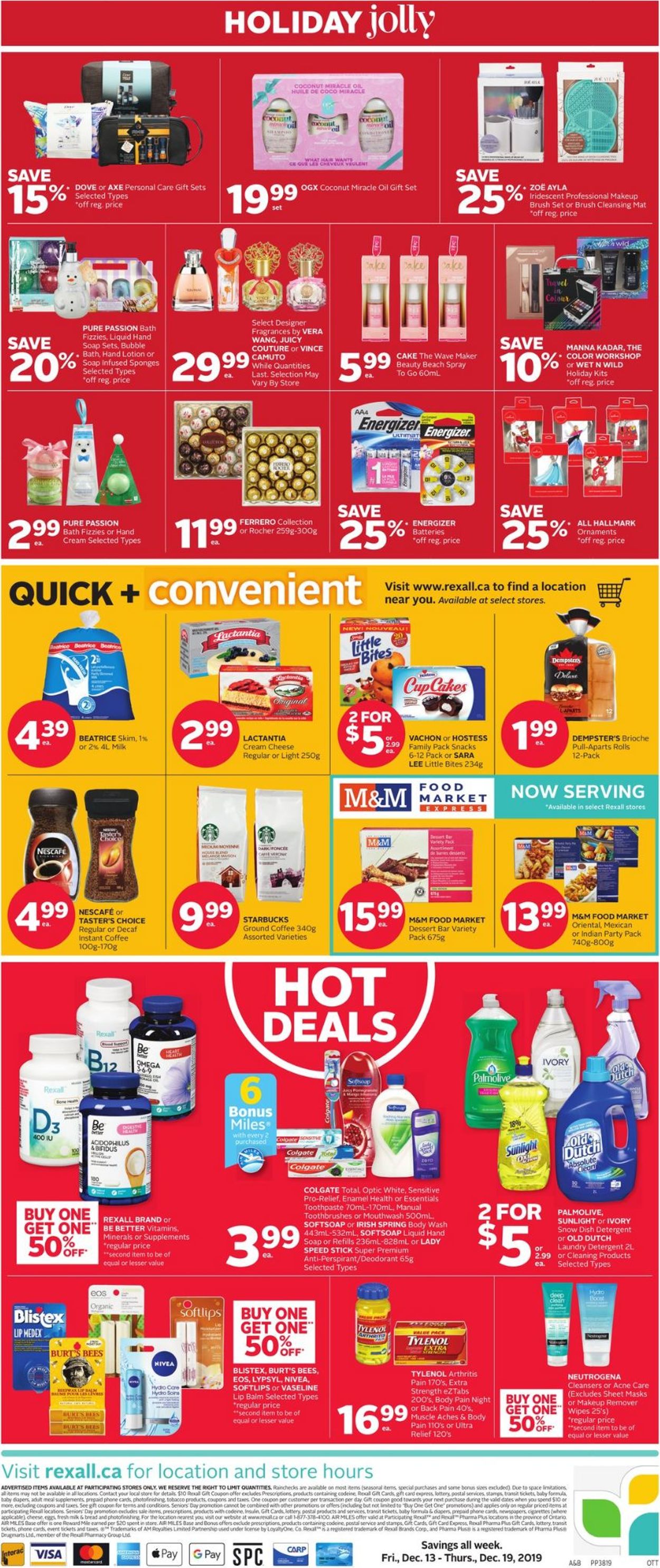 Rexall - HOLIDAY Flyer 2019 Flyer - 12/13-12/19/2019 (Page 2)