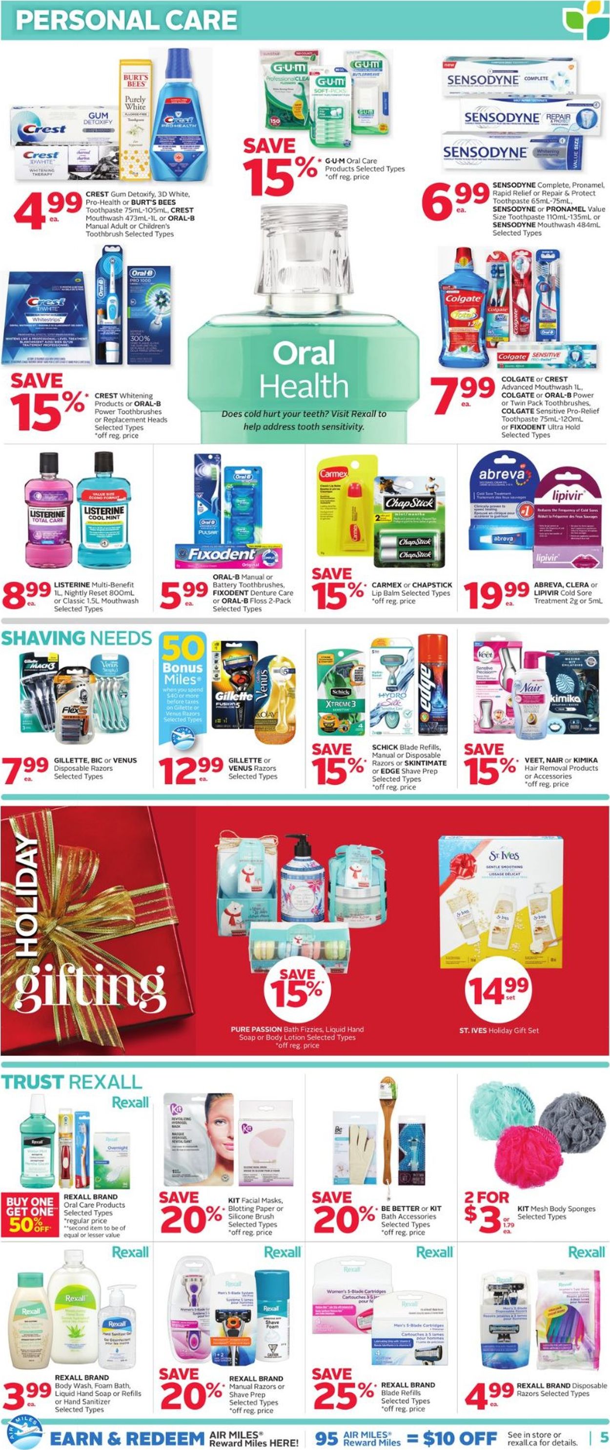 Rexall - HOLIDAY Flyer 2019 Flyer - 12/13-12/19/2019 (Page 7)