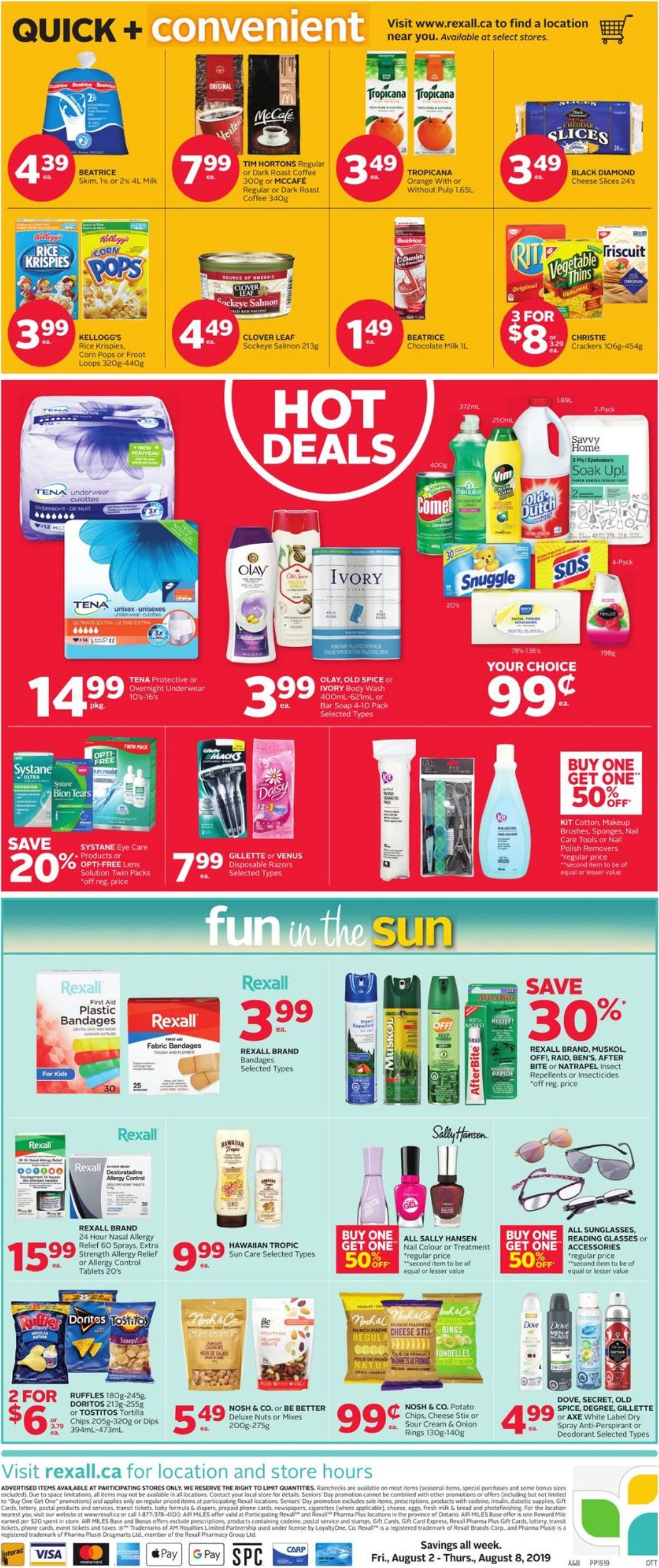 Rexall Flyer - 08/02-08/08/2019 (Page 2)