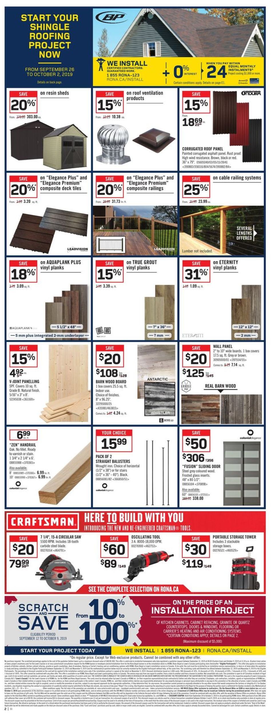 RONA Flyer - 09/26-10/02/2019 (Page 4)