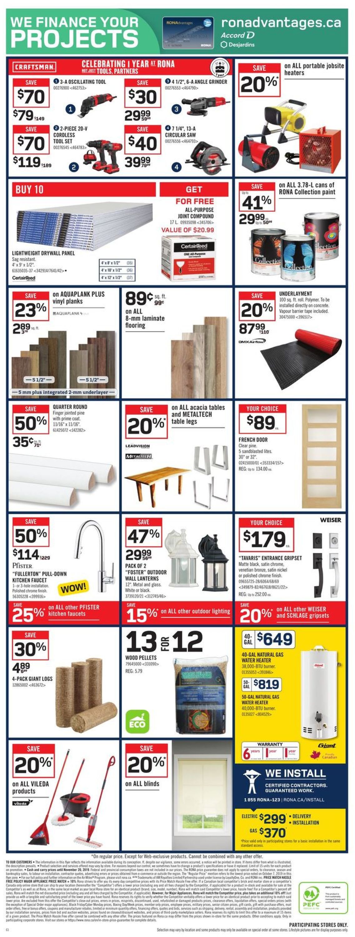 RONA Flyer - 11/14-11/20/2019 (Page 8)