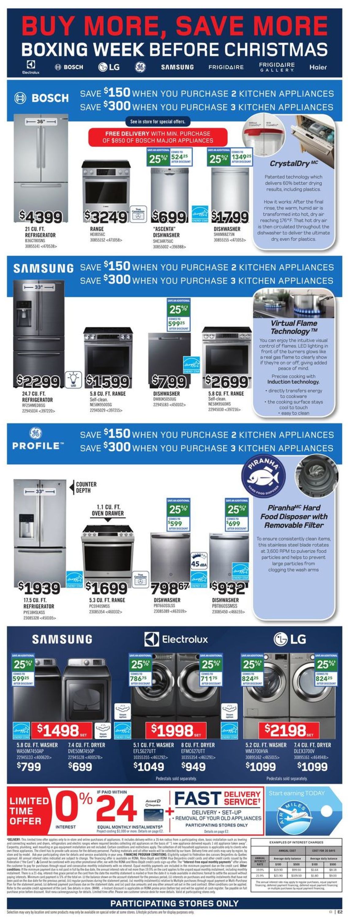 RONA - CHRISTMAS 2019 FLYER Flyer - 12/12-12/18/2019 (Page 8)