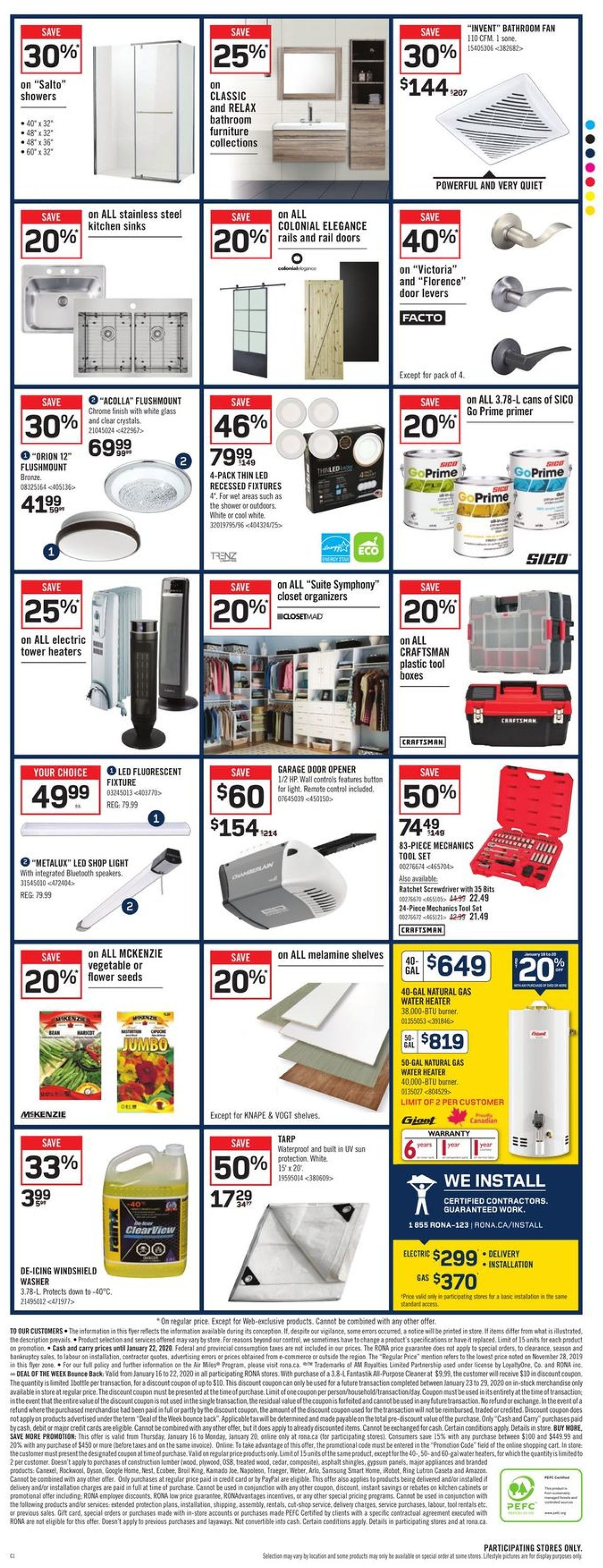 RONA Flyer - 01/16-01/22/2020 (Page 6)
