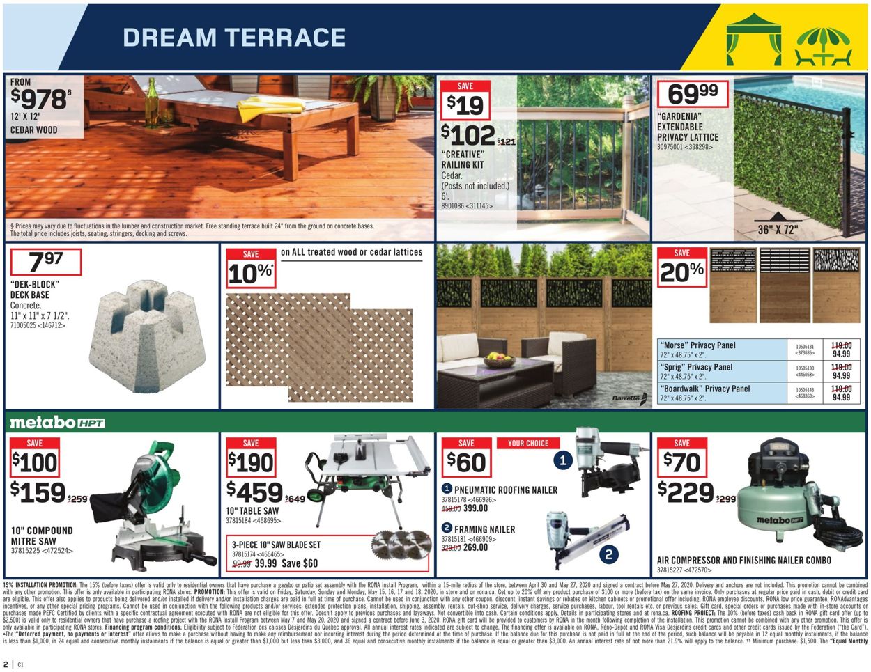 RONA Flyer - 05/14-05/20/2020 (Page 2)