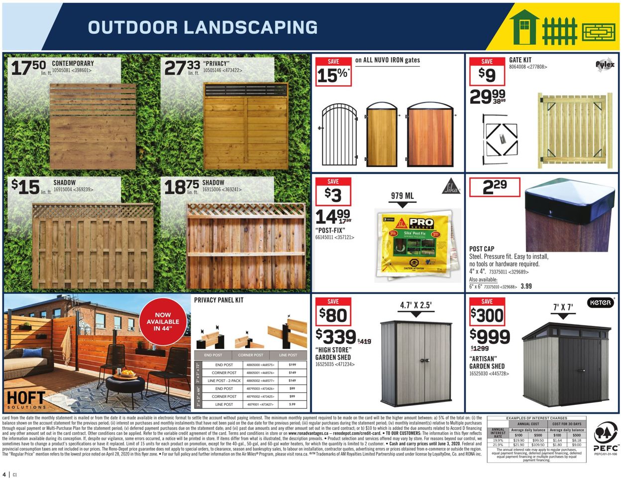 RONA Flyer - 05/28-06/03/2020 (Page 4)