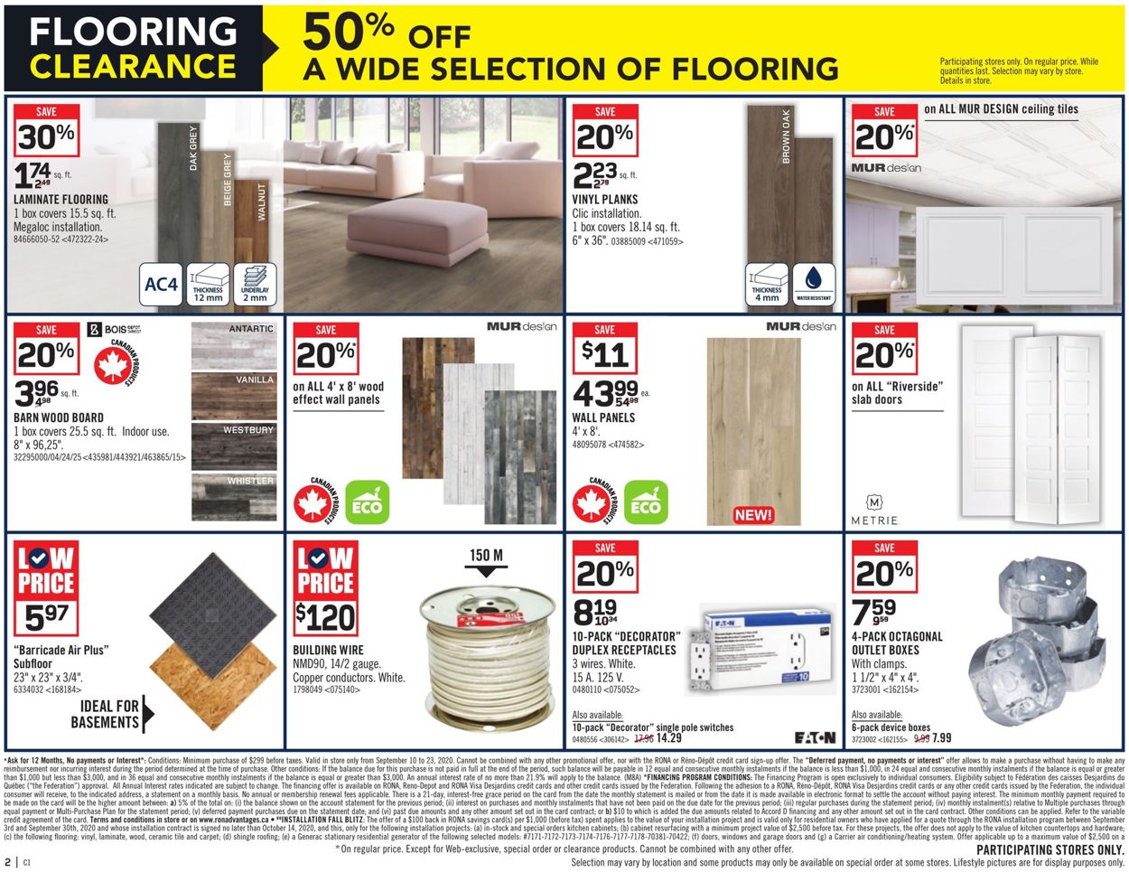 RONA Flyer - 09/17-09/23/2020 (Page 2)
