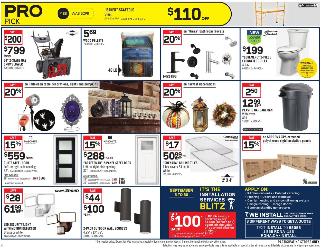 RONA Flyer - 09/24-09/30/2020 (Page 8)