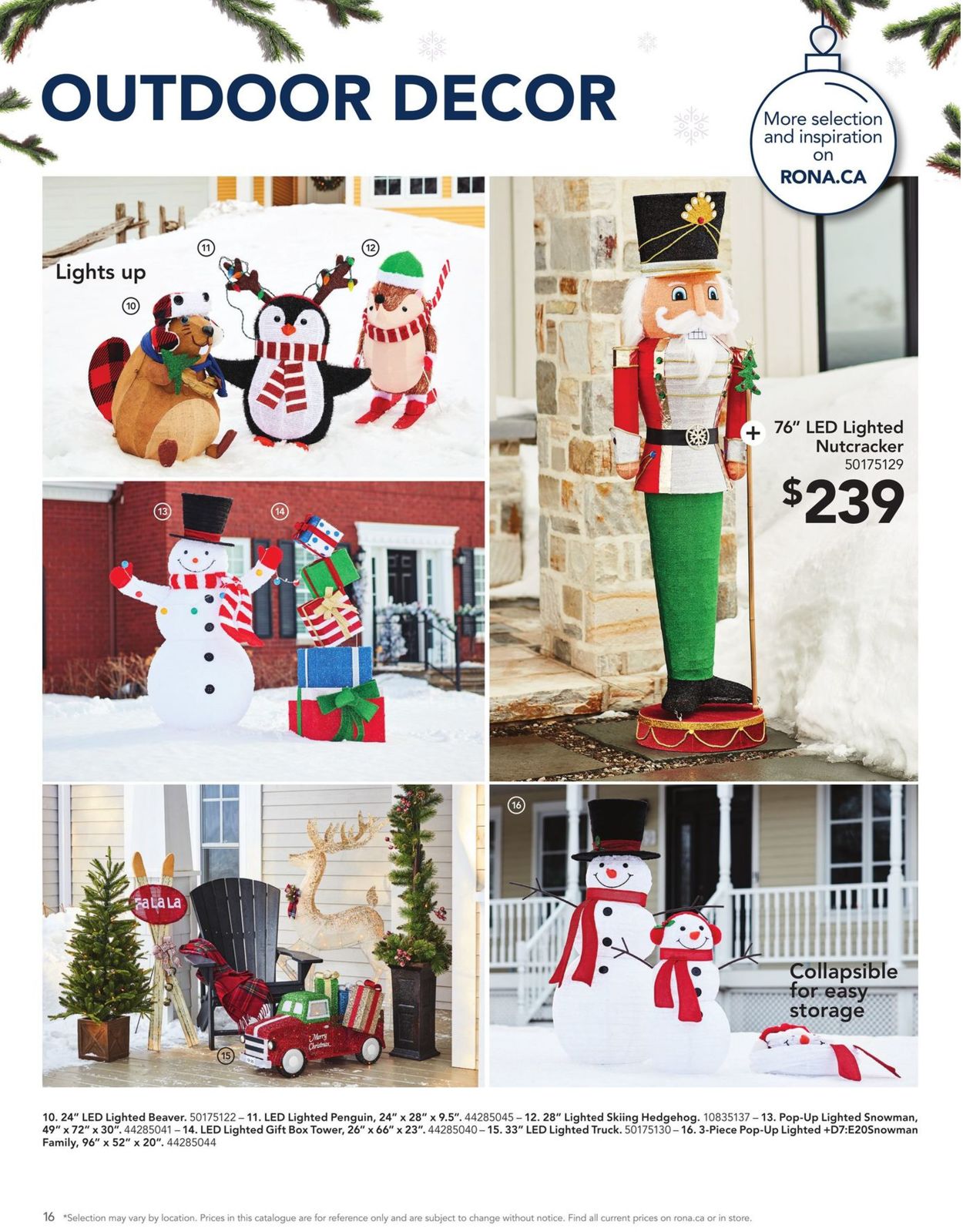 RONA - Holidays 2020 Flyer - 10/08-12/25/2020 (Page 16)