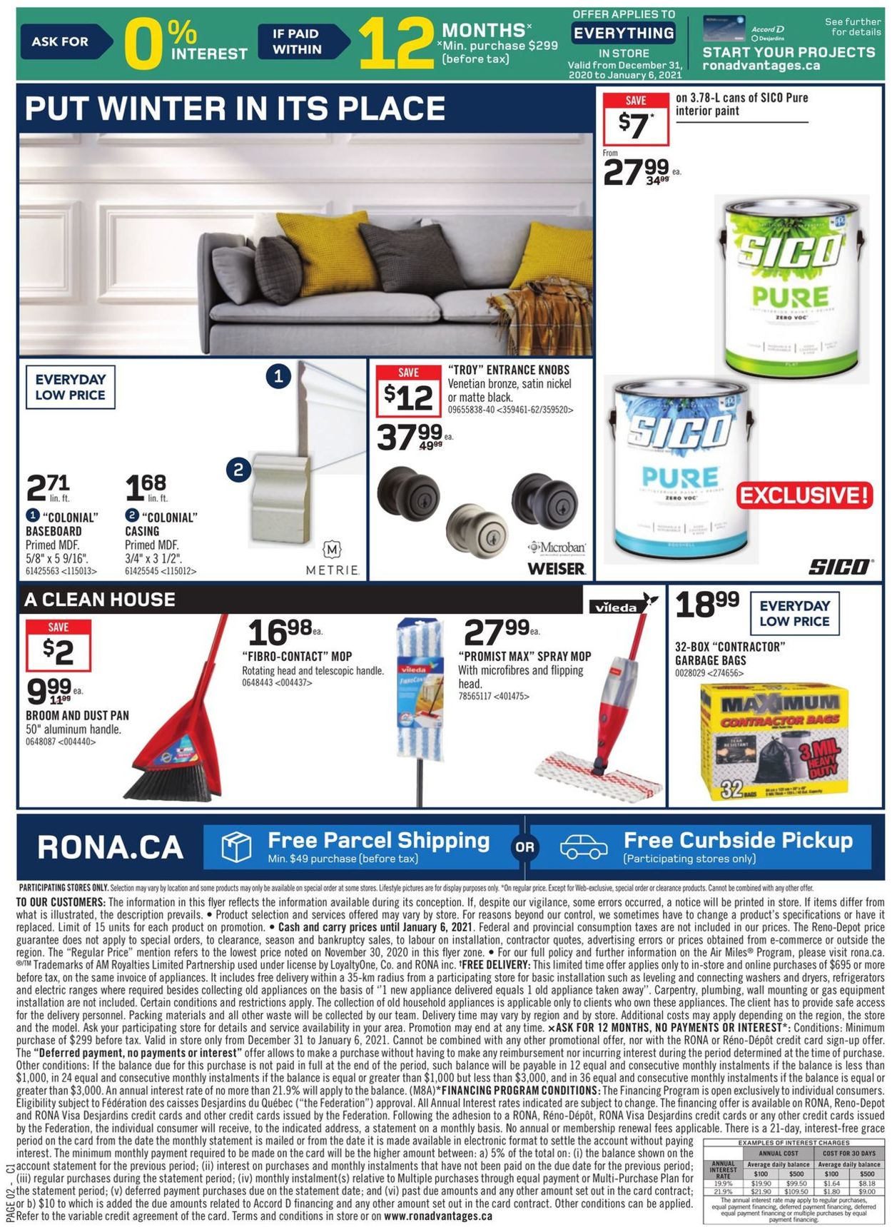 RONA - Boxing Week 2020 Flyer - 12/31-01/06/2021 (Page 2)