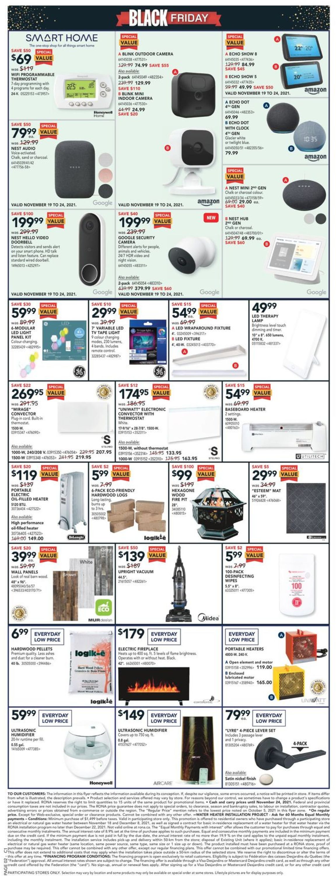 RONA BLACK FRIDAY 2021 Flyer - 11/18-11/24/2021 (Page 3)