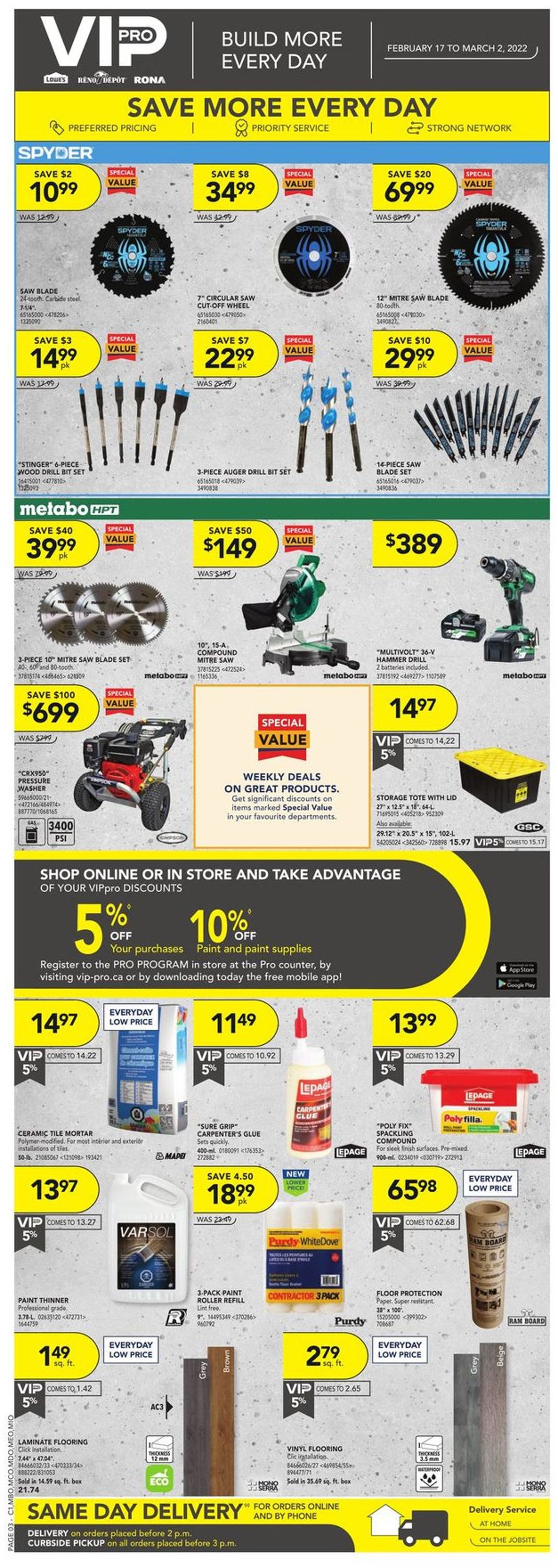 RONA Flyer - 02/17-03/02/2022 (Page 3)