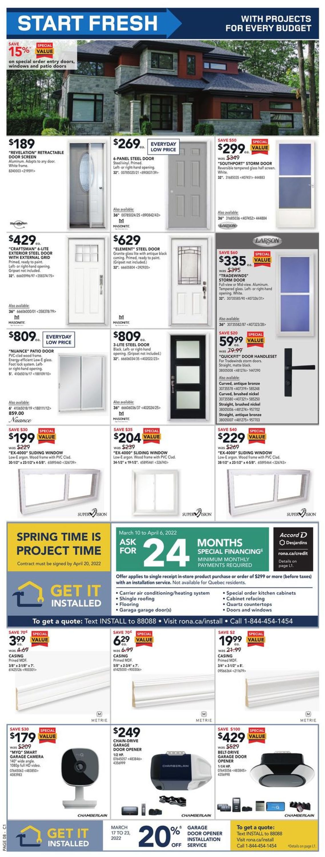 RONA Flyer - 03/17-03/23/2022 (Page 9)