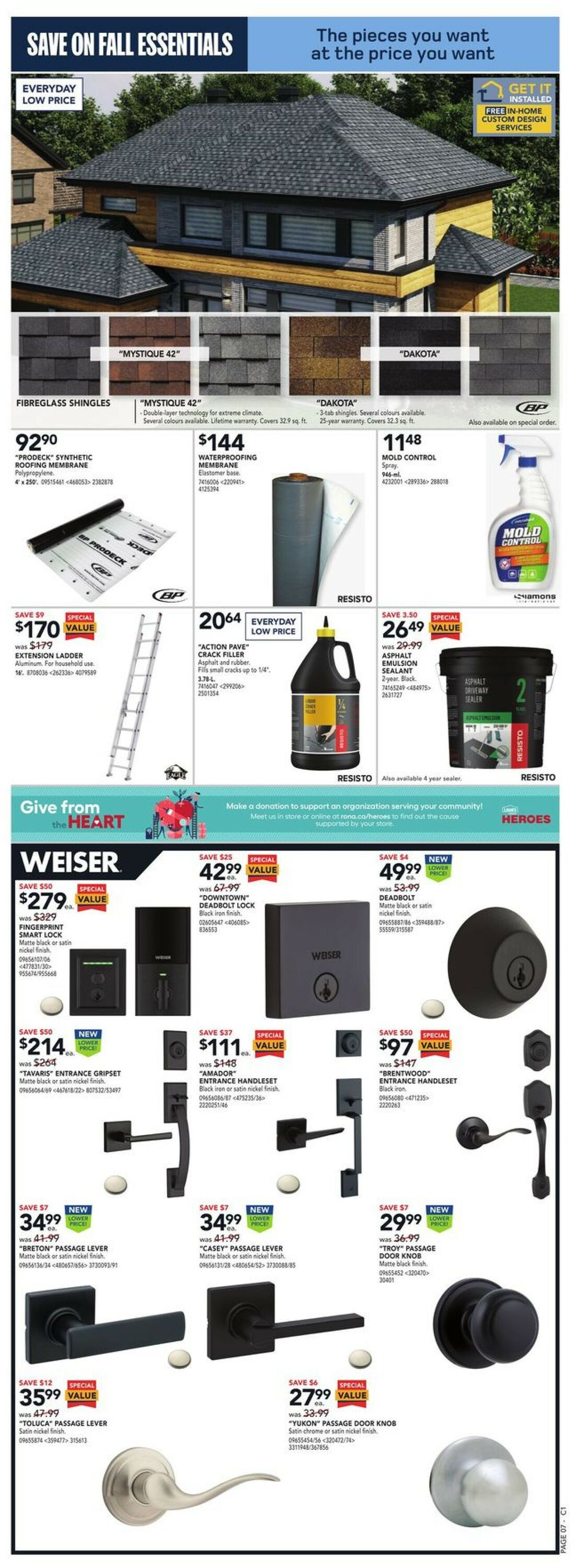 RONA Flyer - 09/29-10/05/2022 (Page 9)