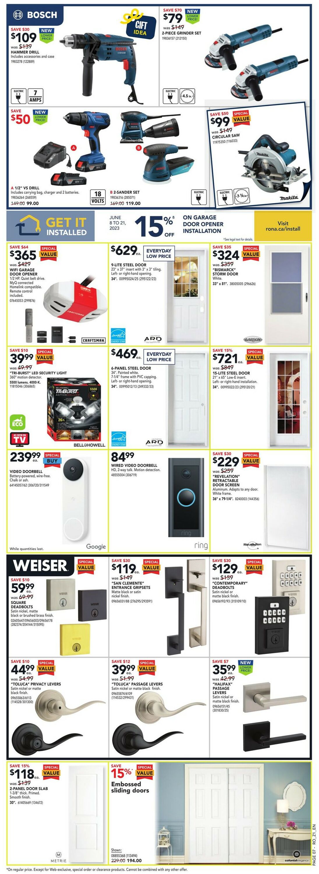 RONA Flyer - 06/08-06/14/2023 (Page 8)