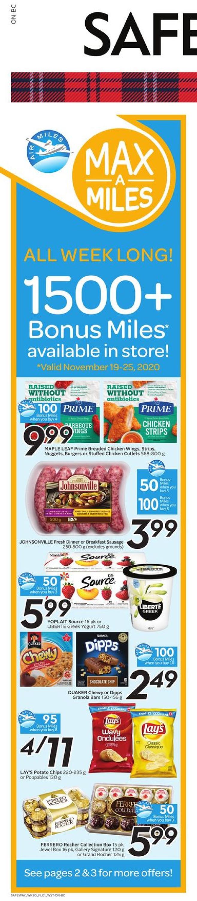 Safeway Holiday 2020 Flyer - 11/19-11/25/2020 (Page 2)