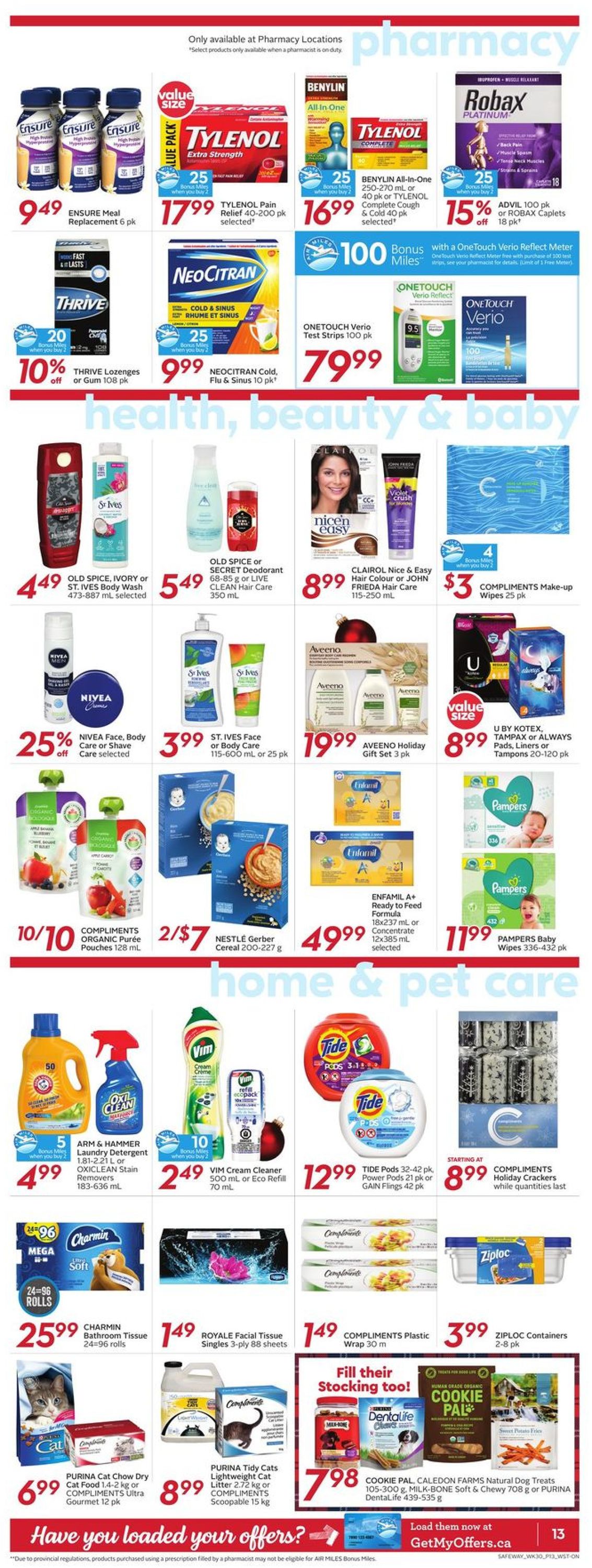 Safeway Holiday 2020 Flyer - 11/19-11/25/2020 (Page 17)