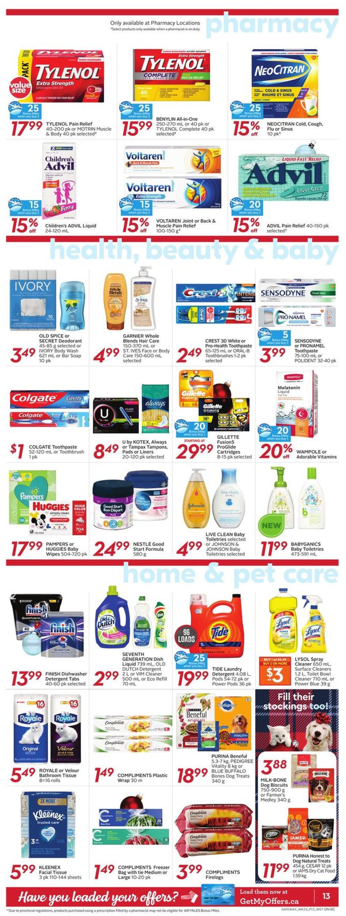 Safeway - Holiday 2020 Flyer - 12/10-12/16/2020 (Page 17)