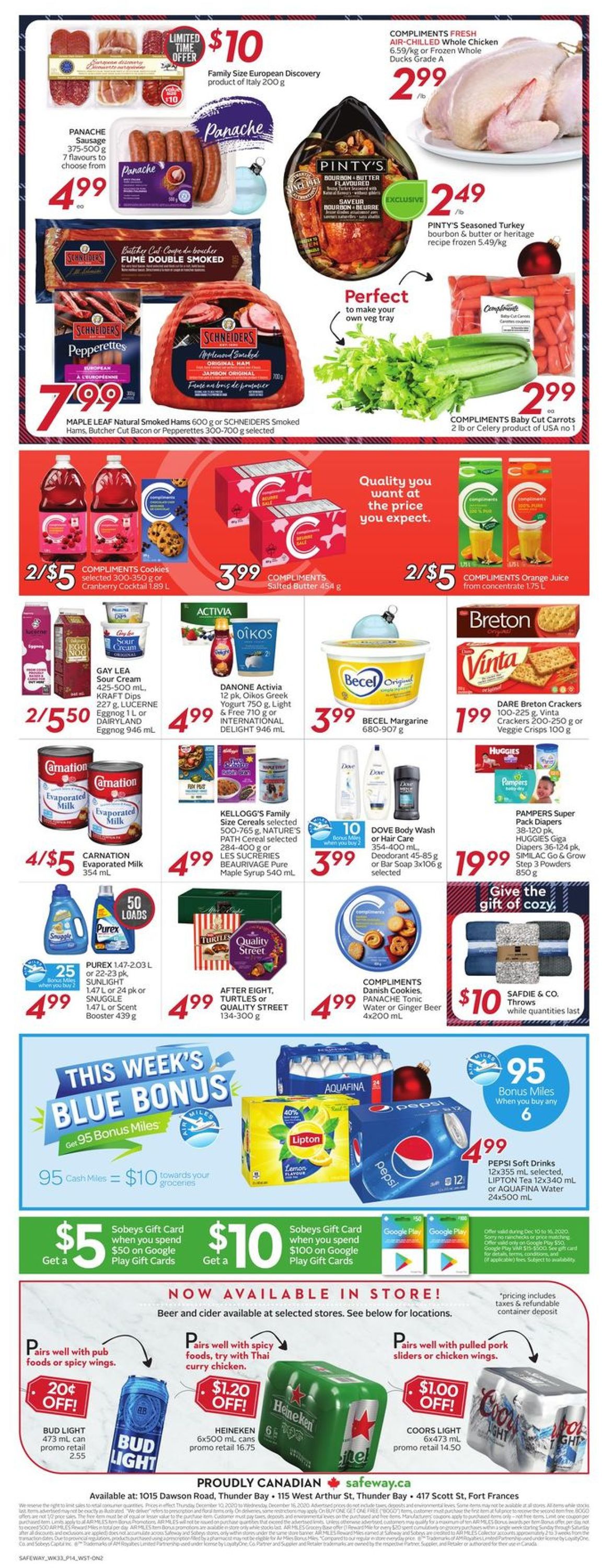 Safeway - Holiday 2020 Flyer - 12/10-12/16/2020 (Page 19)