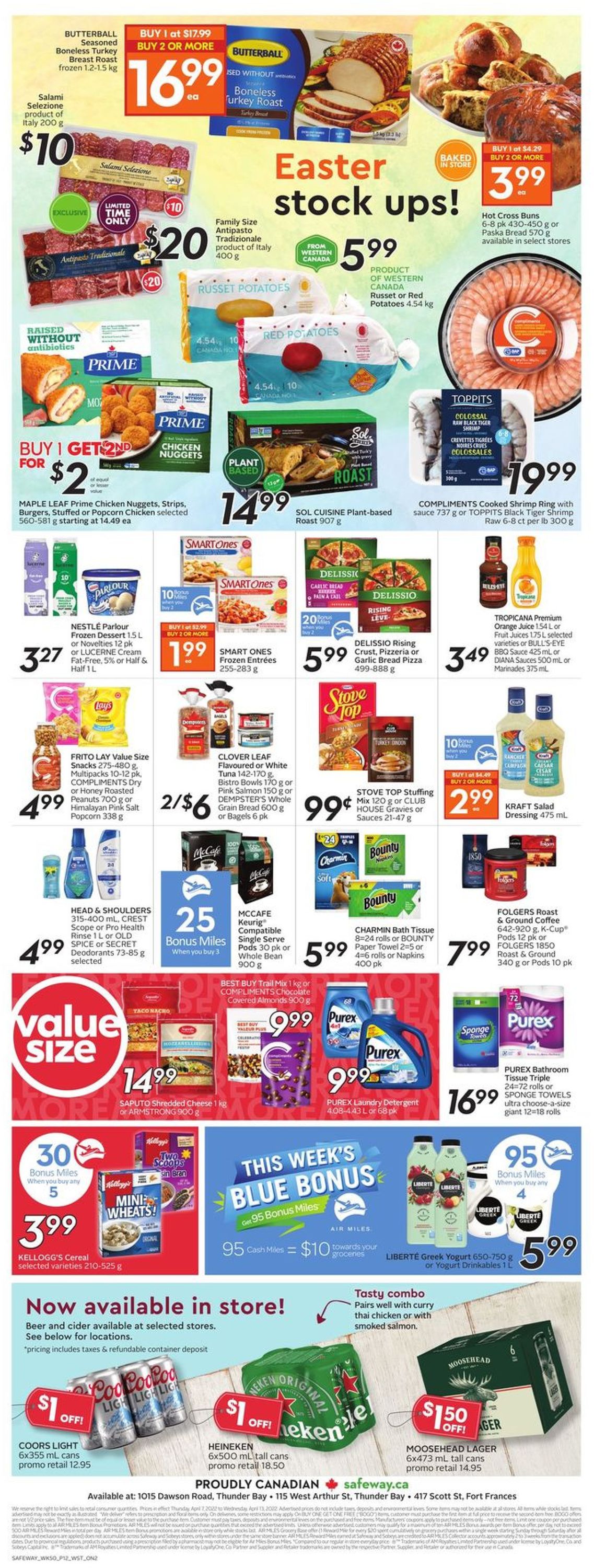 Safeway EASTER 2022 Flyer - 04/07-04/13/2022 (Page 4)