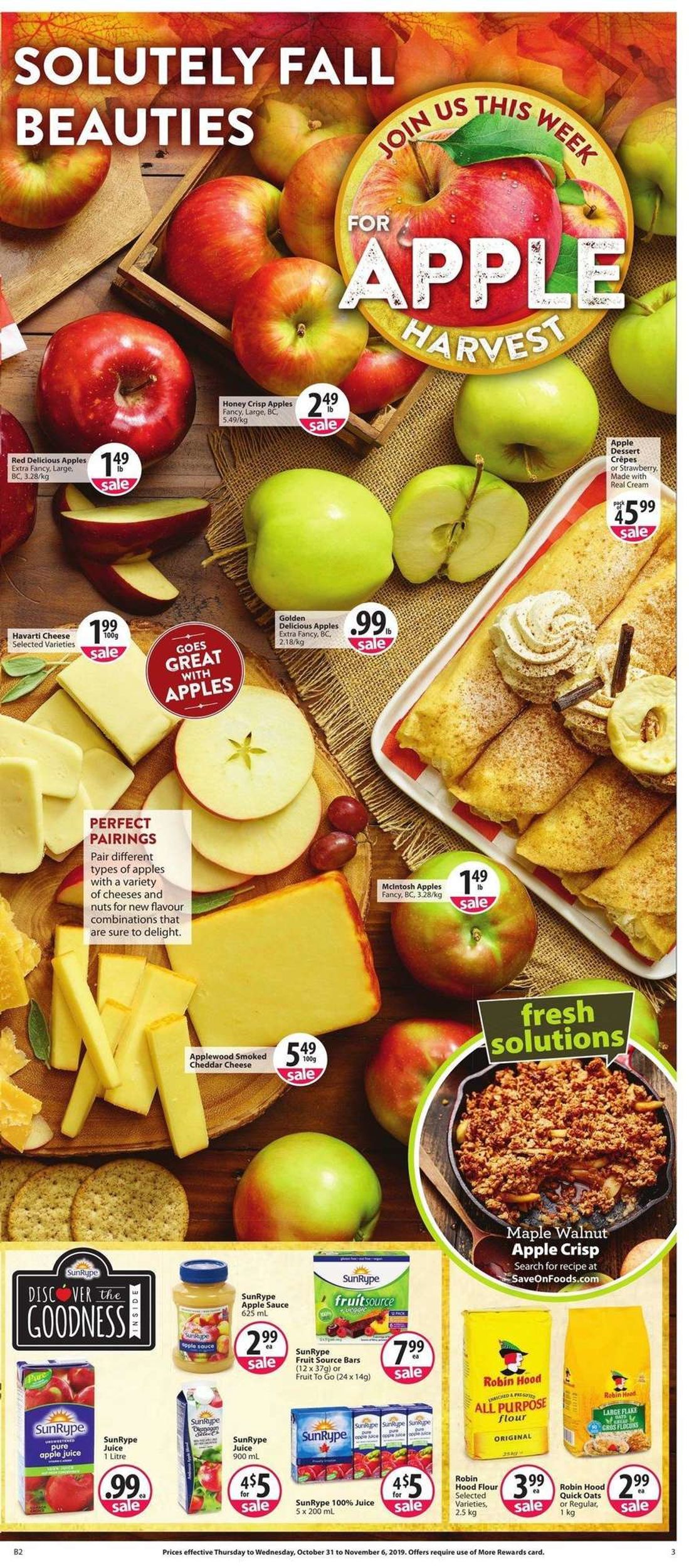Save-On-Foods Flyer - 10/31-11/06/2019 (Page 3)