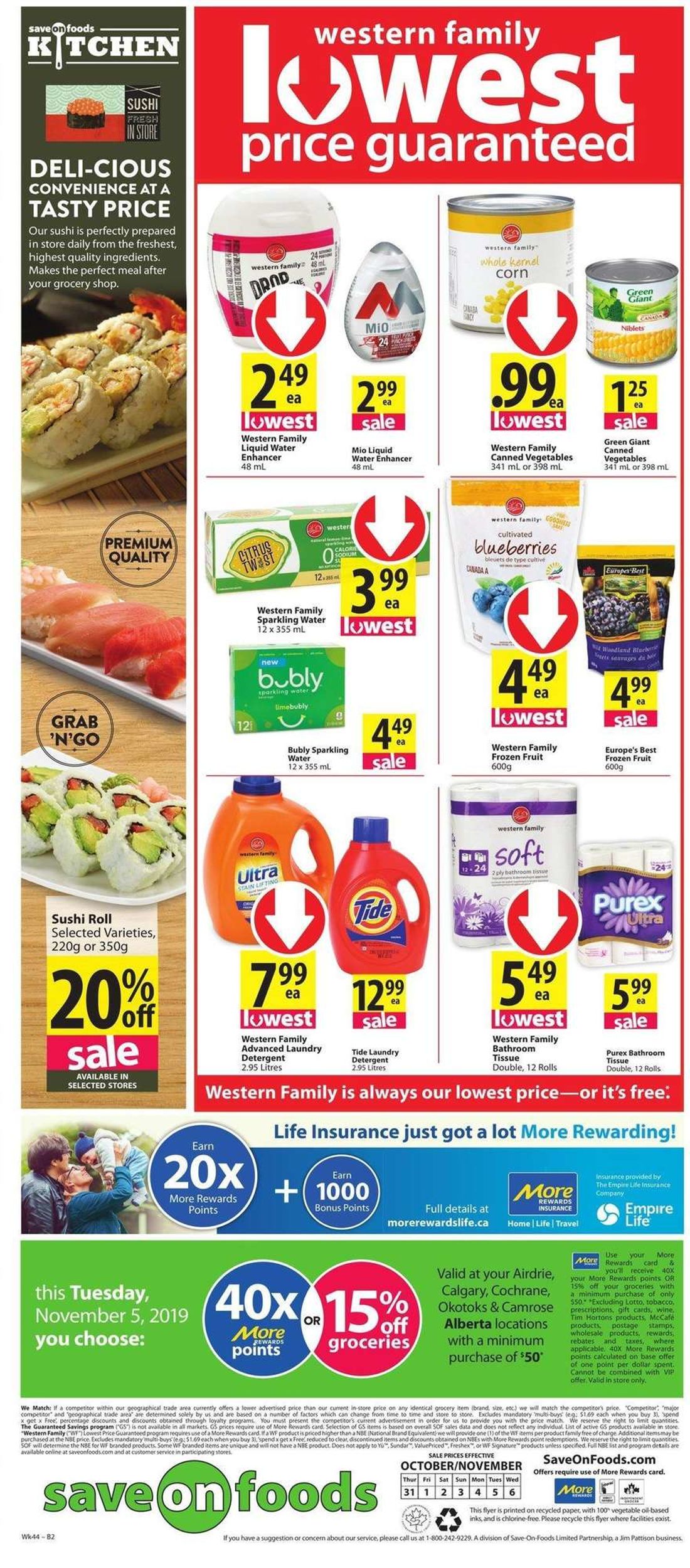 Save-On-Foods Flyer - 10/31-11/06/2019 (Page 12)