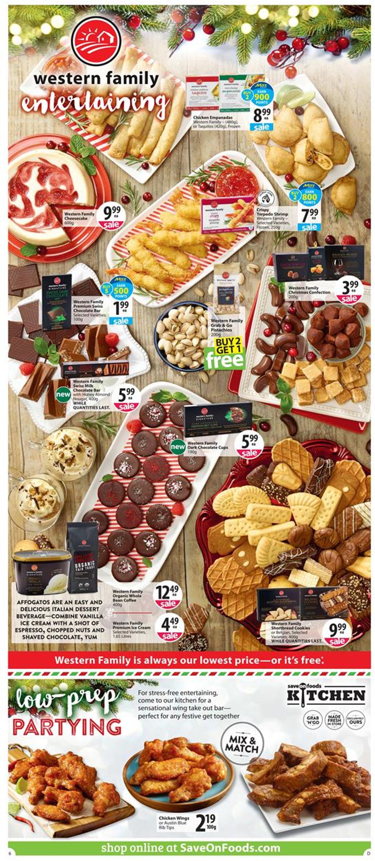 Save-On-Foods - CHRISTMAS 2019 FLYER Flyer - 12/12-12/18/2019 (Page 6)