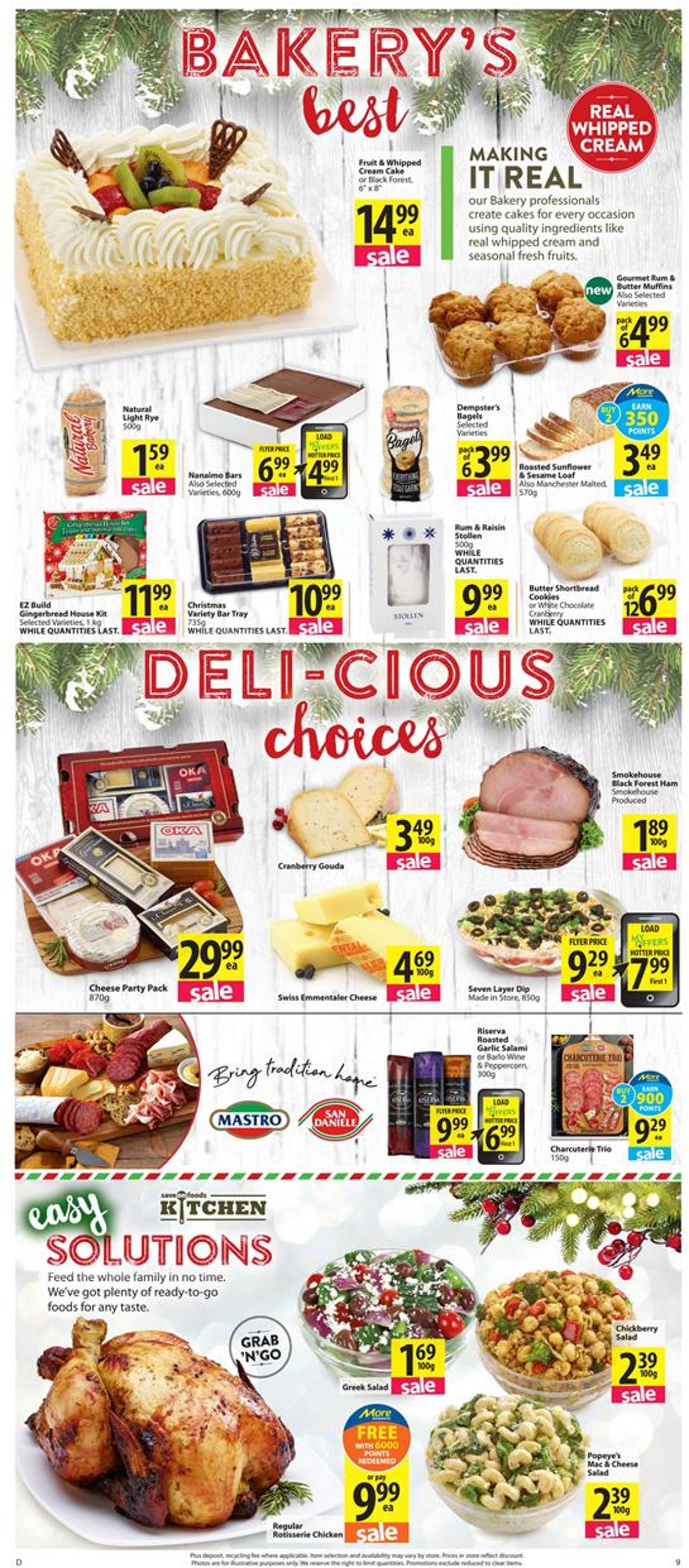 Save-On-Foods - CHRISTMAS 2019 FLYER Flyer - 12/12-12/18/2019 (Page 9)