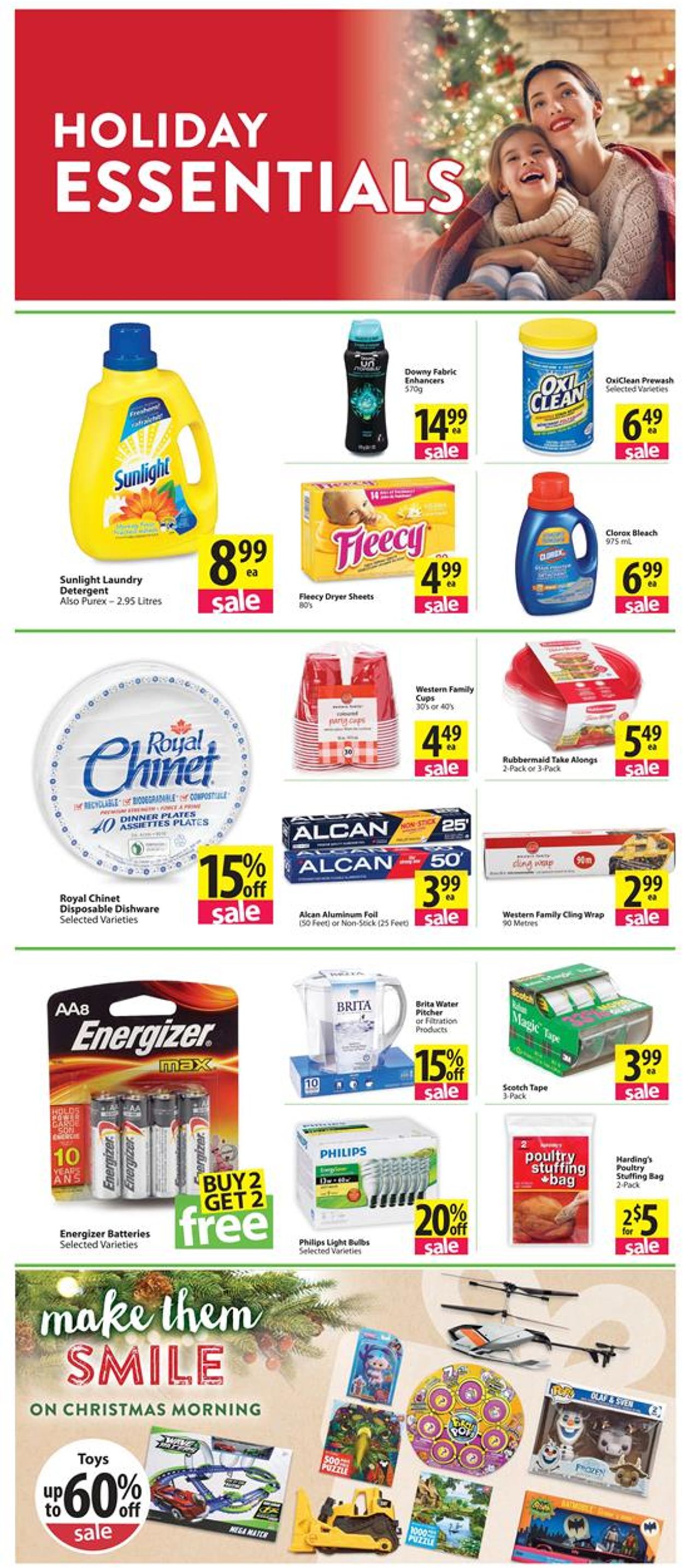Save-On-Foods - CHRISTMAS 2019 FLYER Flyer - 12/12-12/18/2019 (Page 15)