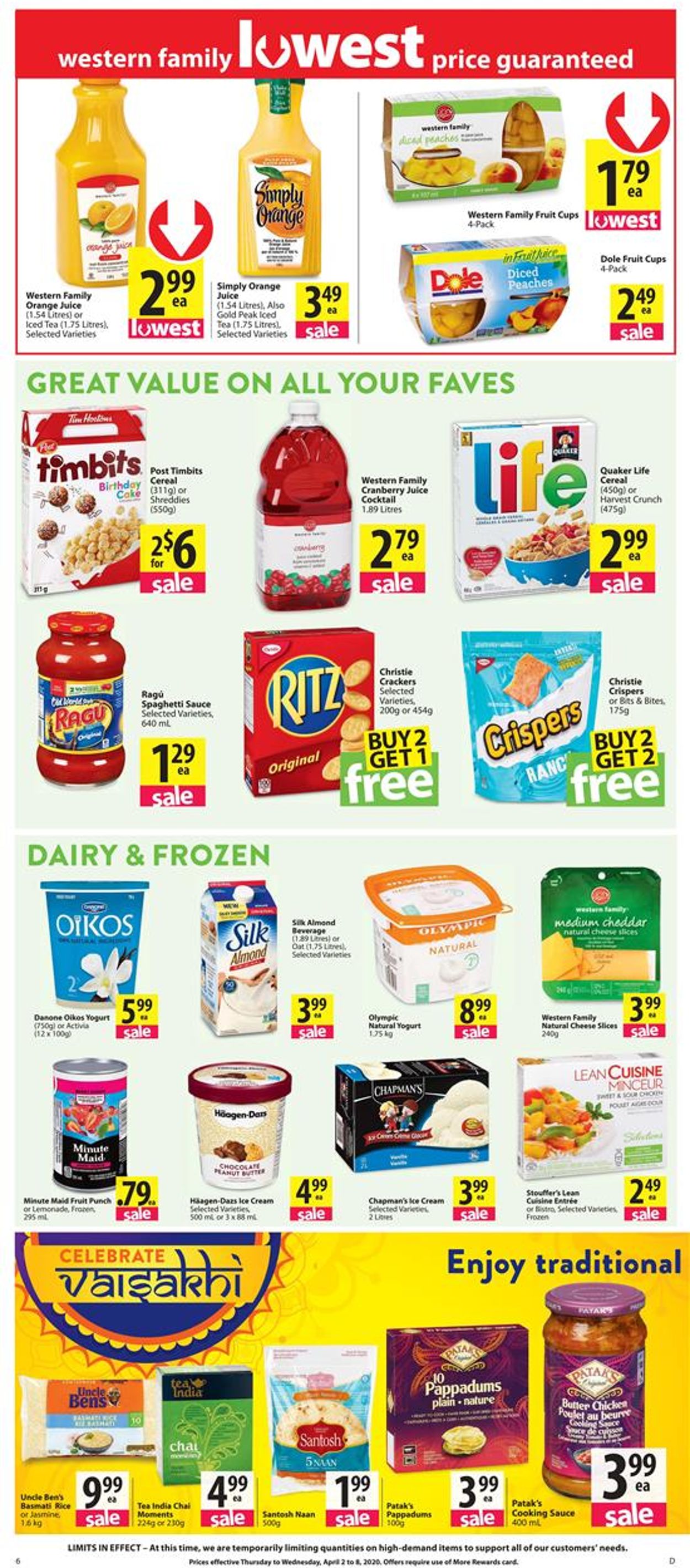Save-On-Foods Flyer - 04/02-04/08/2020 (Page 6)