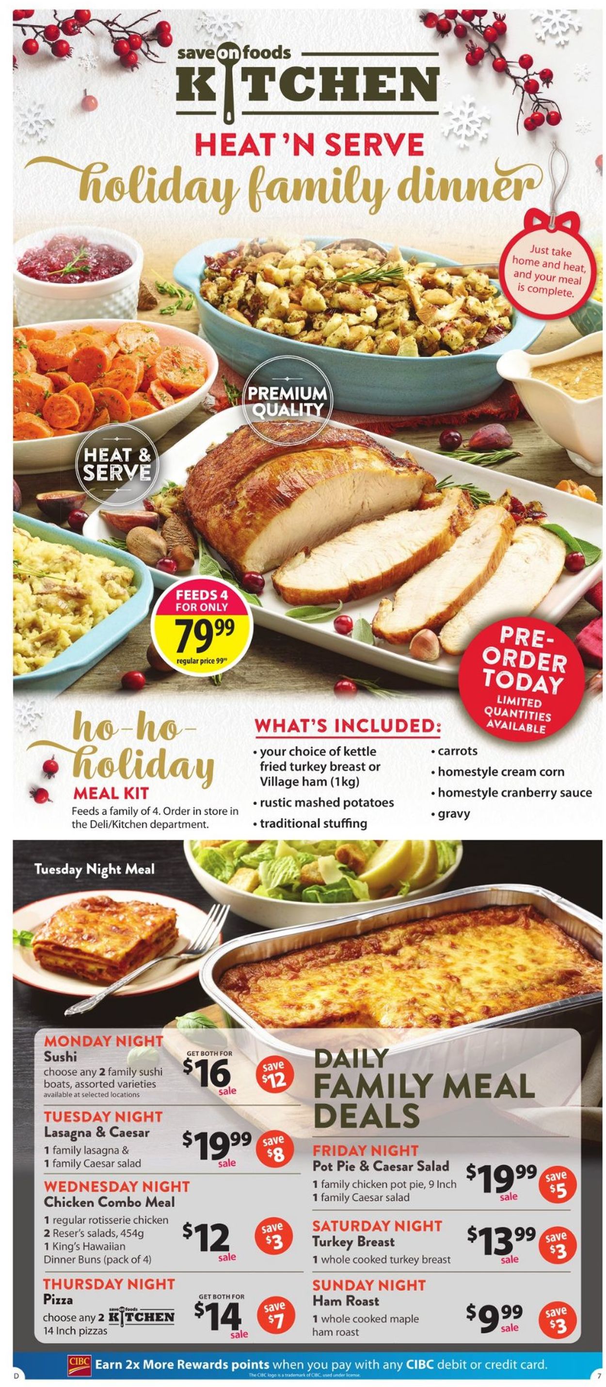 Save-On-Foods - Holiday 2020 Flyer - 12/03-12/09/2020 (Page 7)