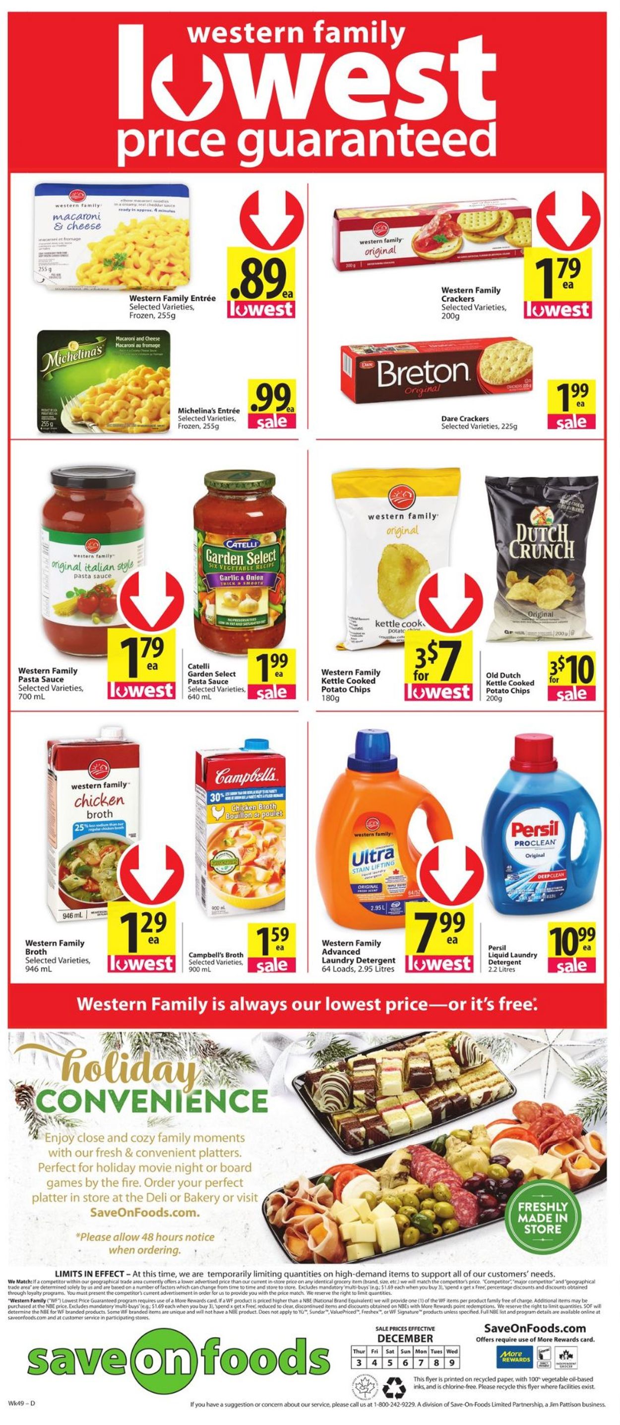 Save-On-Foods - Holiday 2020 Flyer - 12/03-12/09/2020 (Page 14)