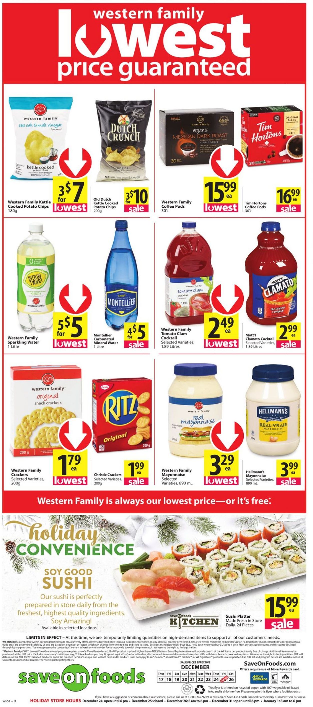 Save-On-Foods - Holiday 2020 Flyer - 12/17-12/26/2020 (Page 14)