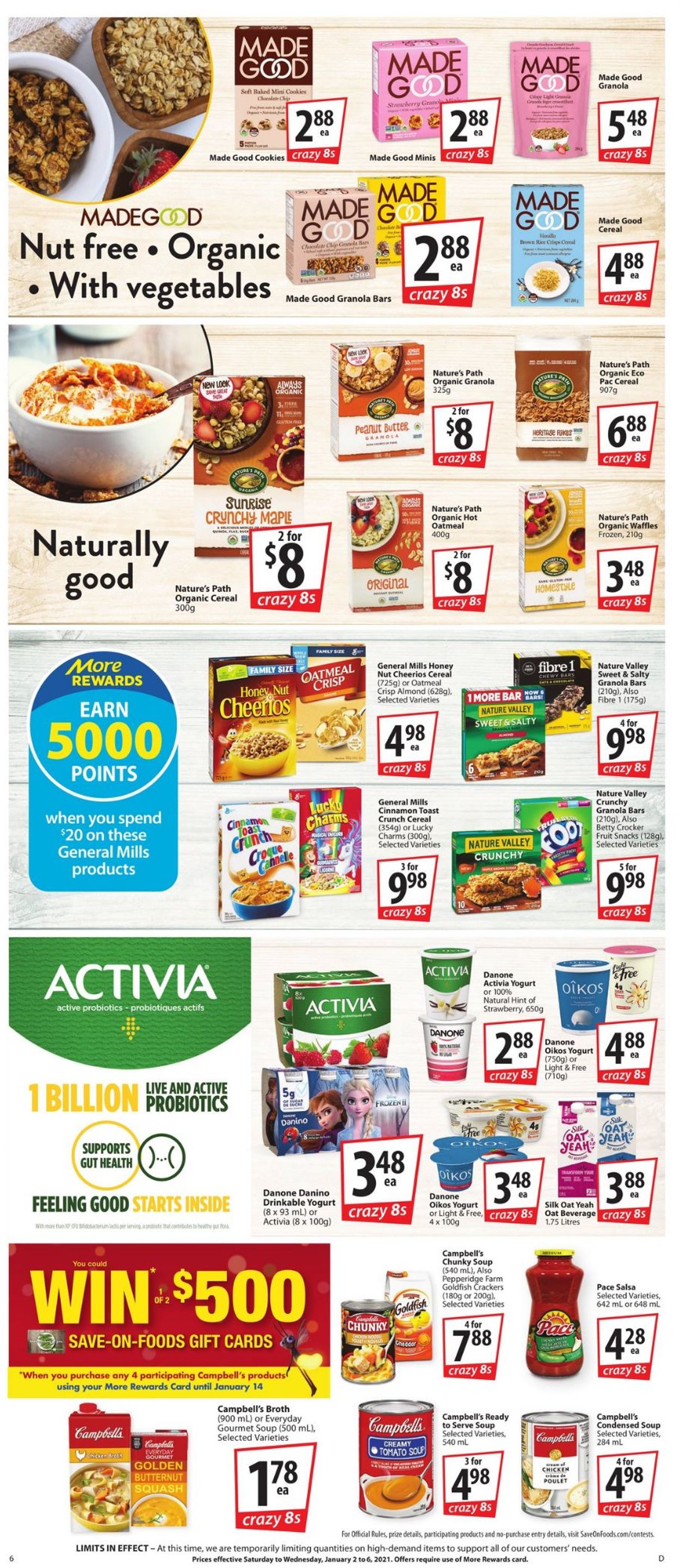 Save-On-Foods - Crazy Eigths 2021 Flyer - 01/02-01/06/2021 (Page 6)