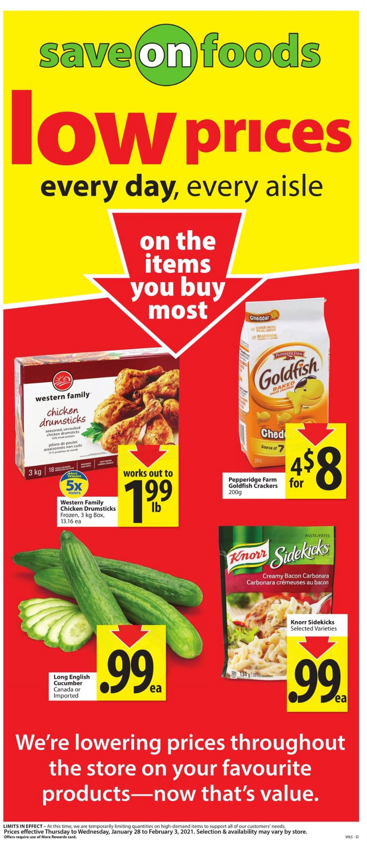 Save-On-Foods Flyer - 01/28-02/03/2021