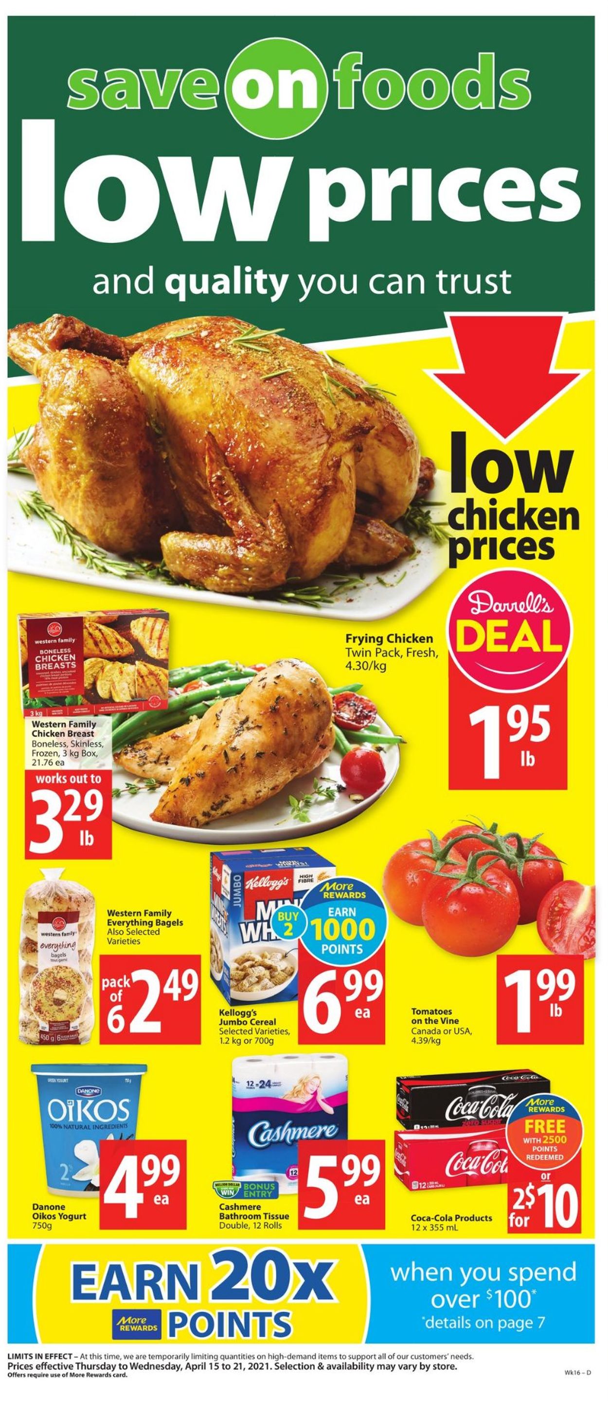 Save-On-Foods Flyer - 04/15-04/21/2021