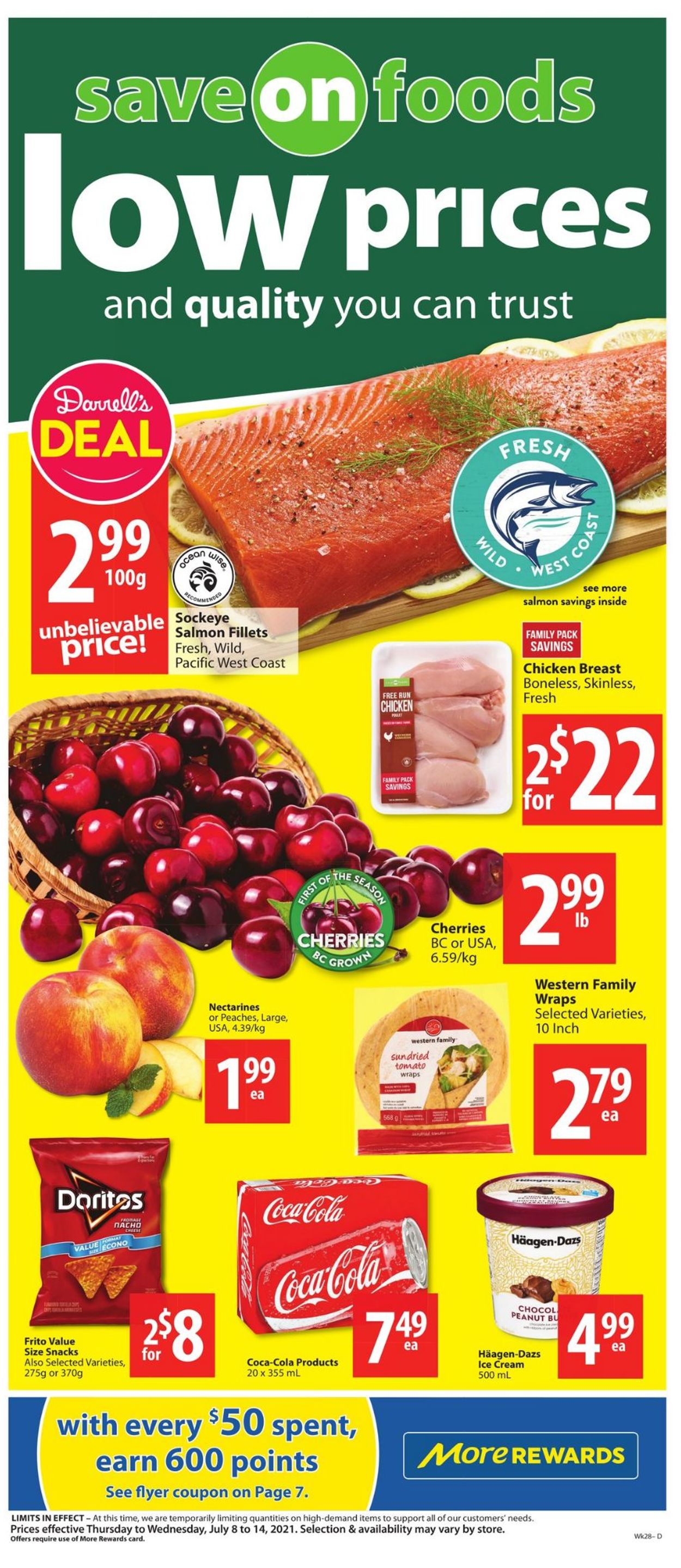 Save-On-Foods Flyer - 07/08-07/14/2021