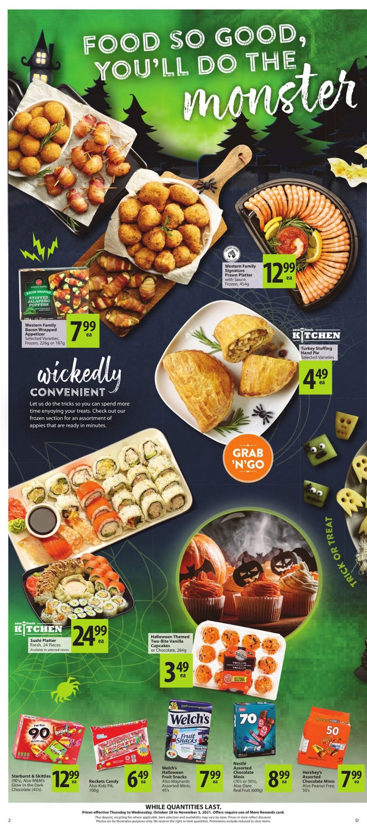 Save-On-Foods HALLOWEEN 2021 Flyer - 10/28-11/03/2021 (Page 4)