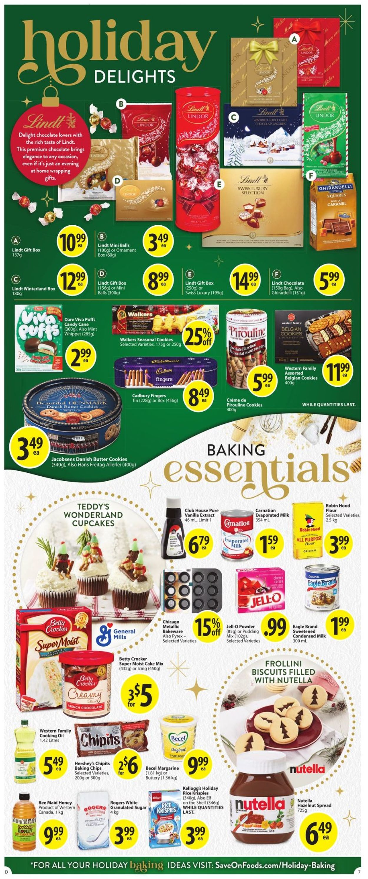 Save-On-Foods BLACK FRIDAY 2021 Flyer - 11/25-12/01/2021 (Page 7)