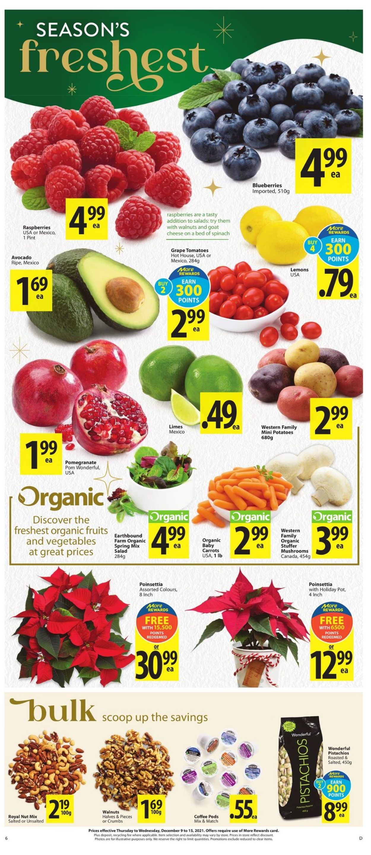 Save-On-Foods HOLIDAYS 2021 Flyer - 12/09-12/15/2021 (Page 6)