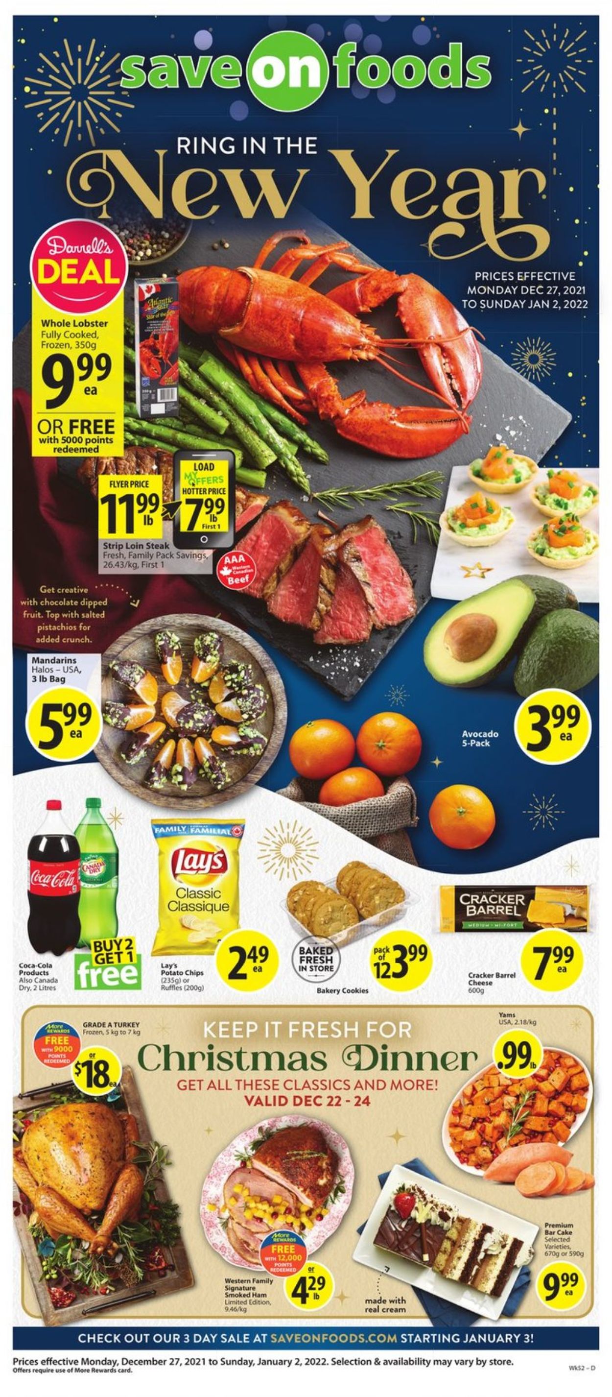 Save-On-Foods Flyer - 12/27-01/02/2022