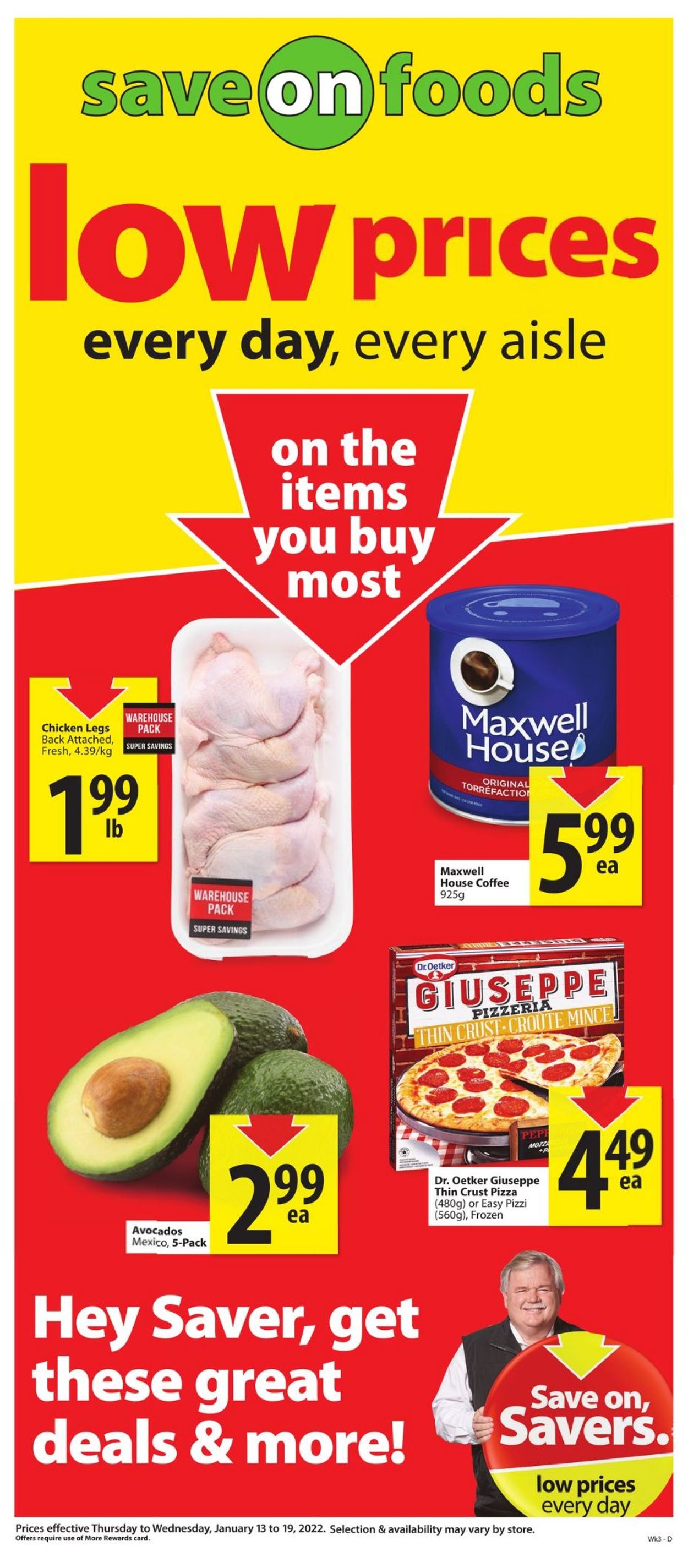 Save-On-Foods Flyer - 01/13-01/19/2022