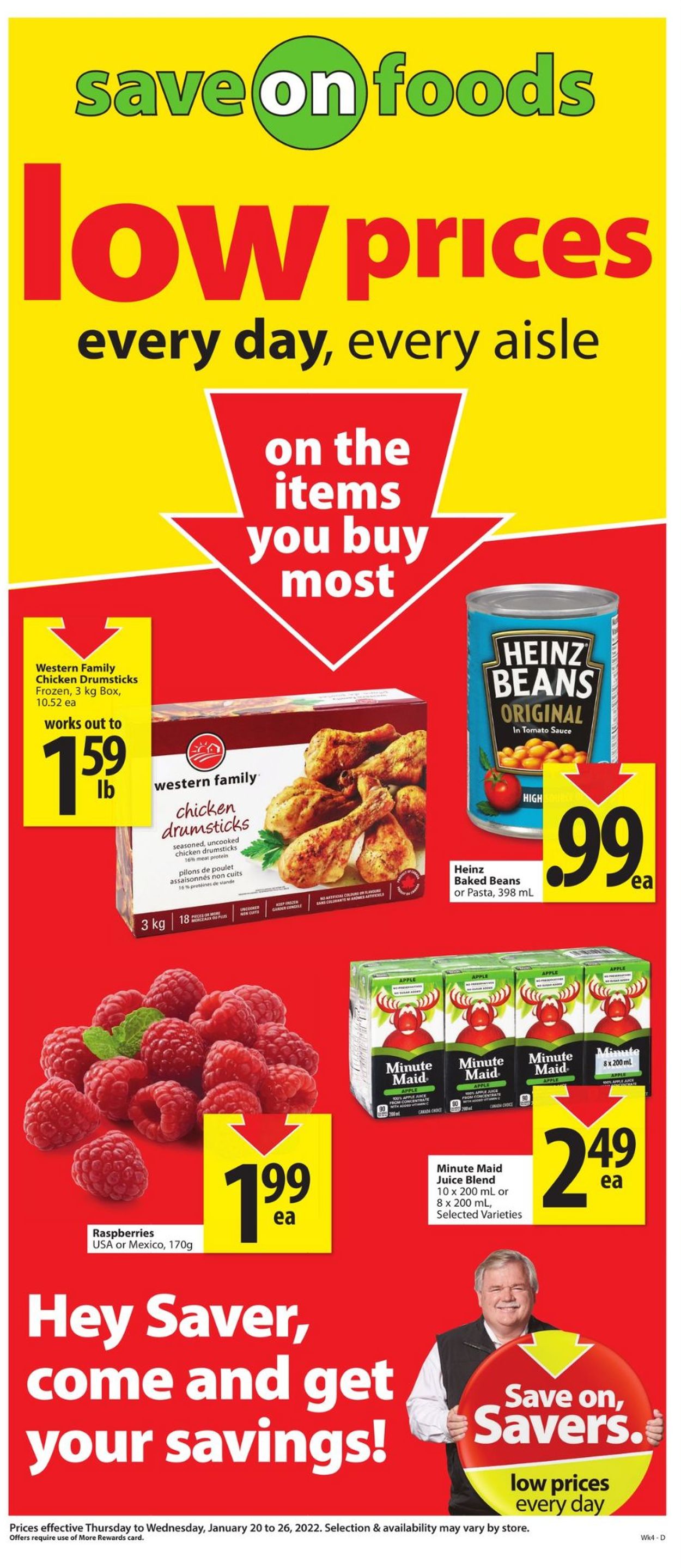 Save-On-Foods Flyer - 01/20-01/26/2022
