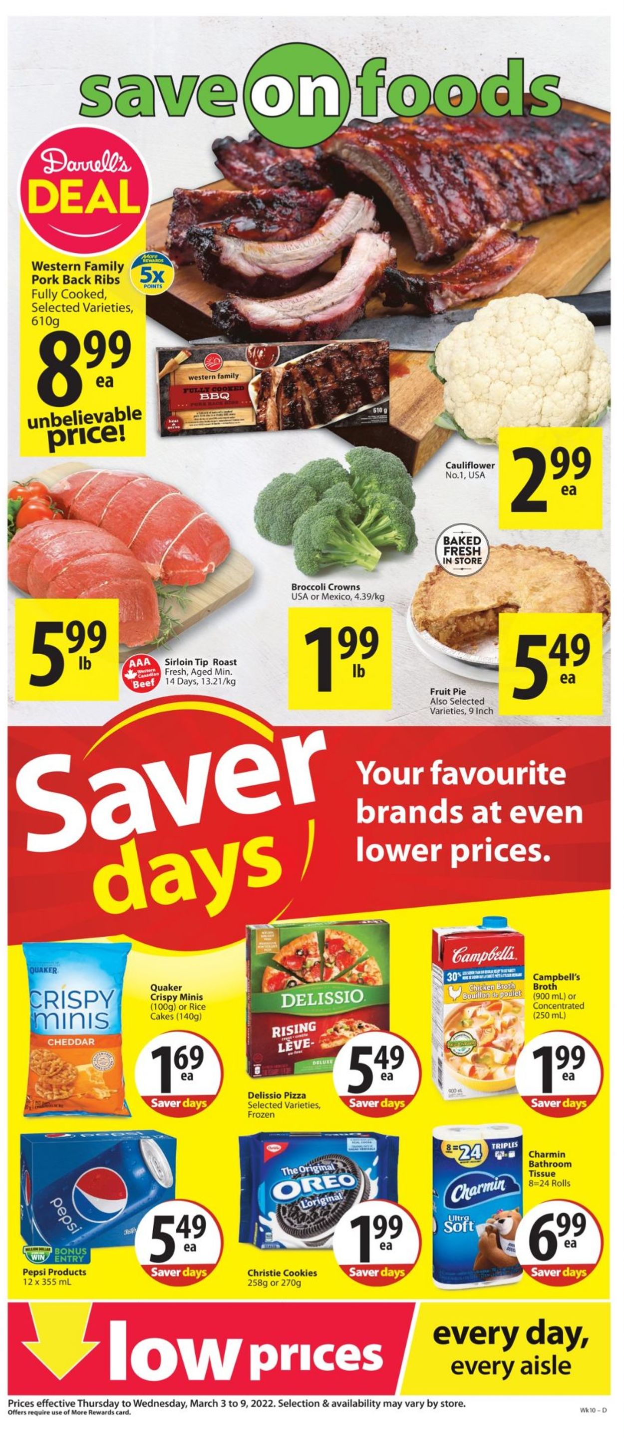 Save-On-Foods Flyer - 03/03-03/09/2022