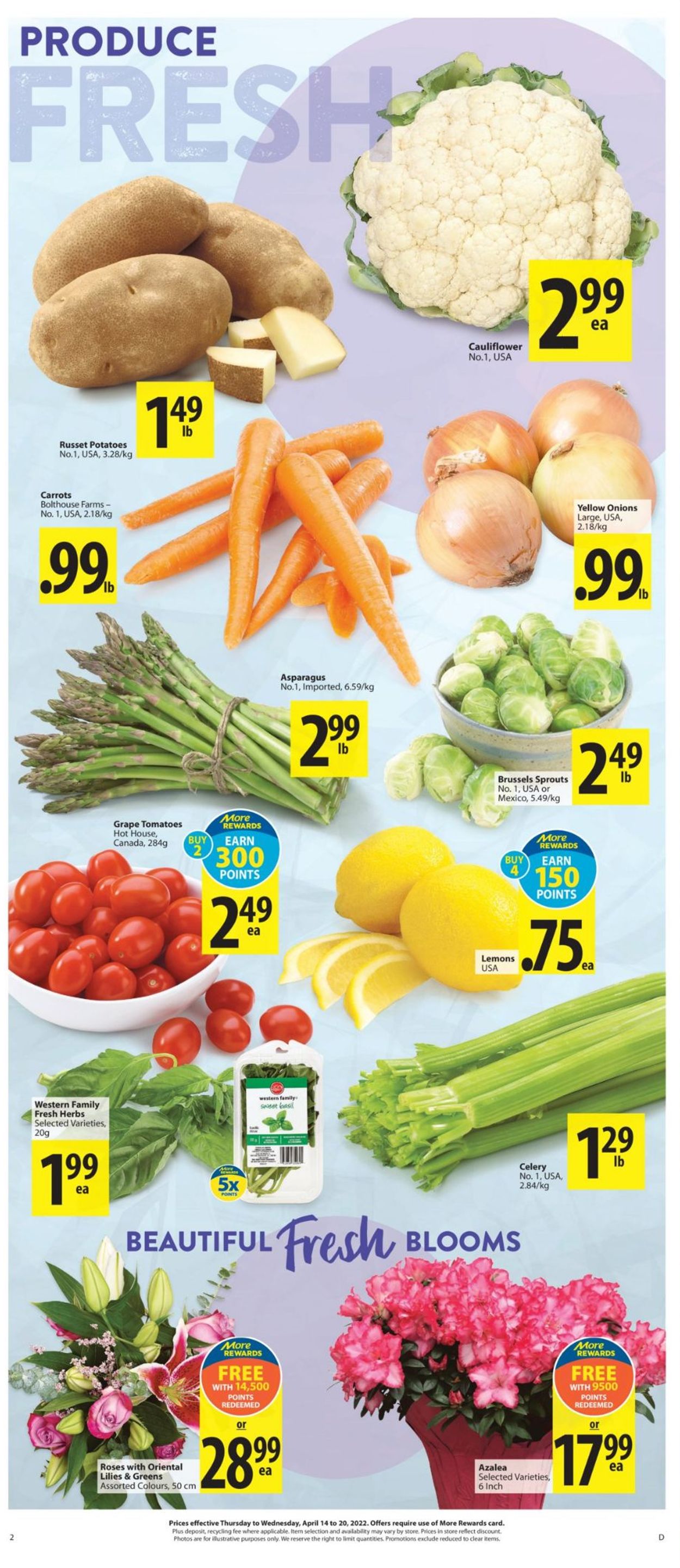 Save-On-Foods EASTER 2022 Flyer - 04/14-04/20/2022 (Page 2)