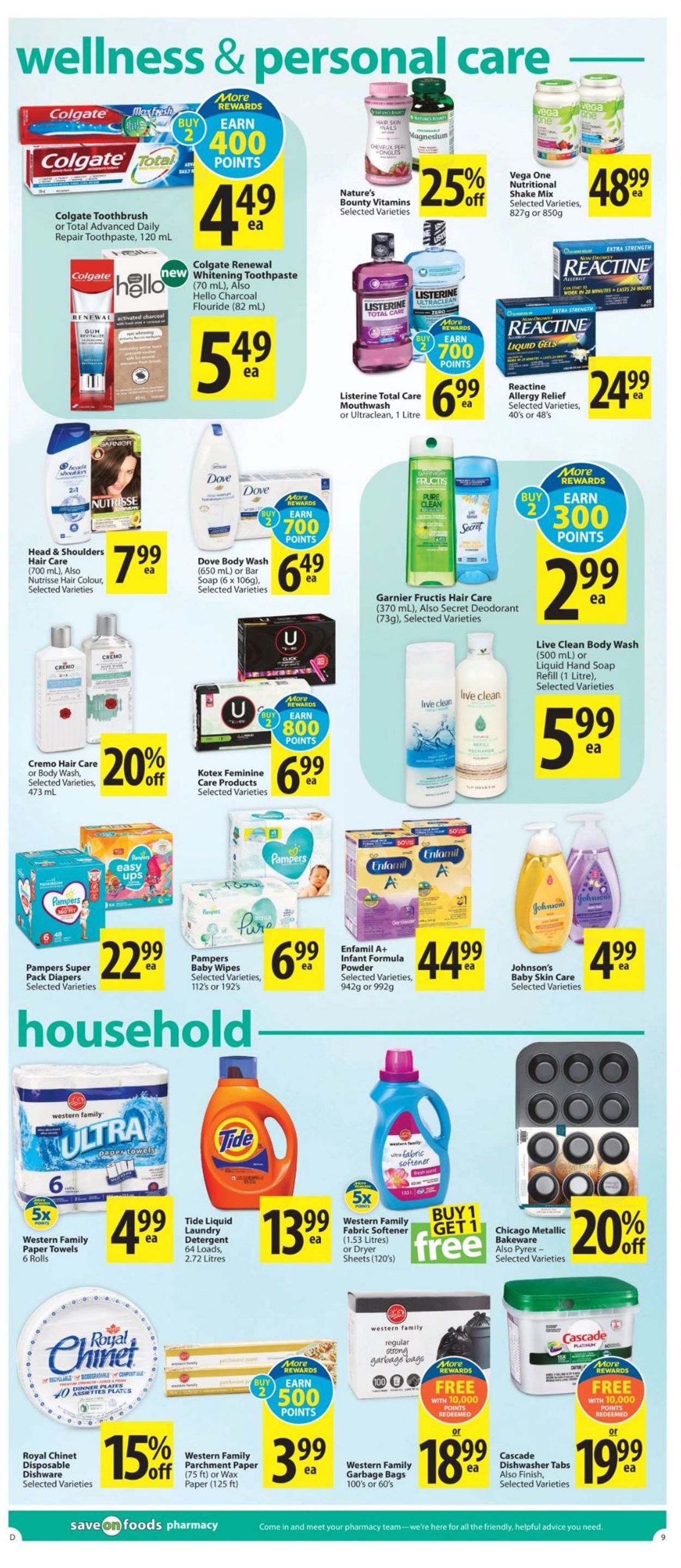 Save-On-Foods EASTER 2022 Flyer - 04/14-04/20/2022 (Page 9)