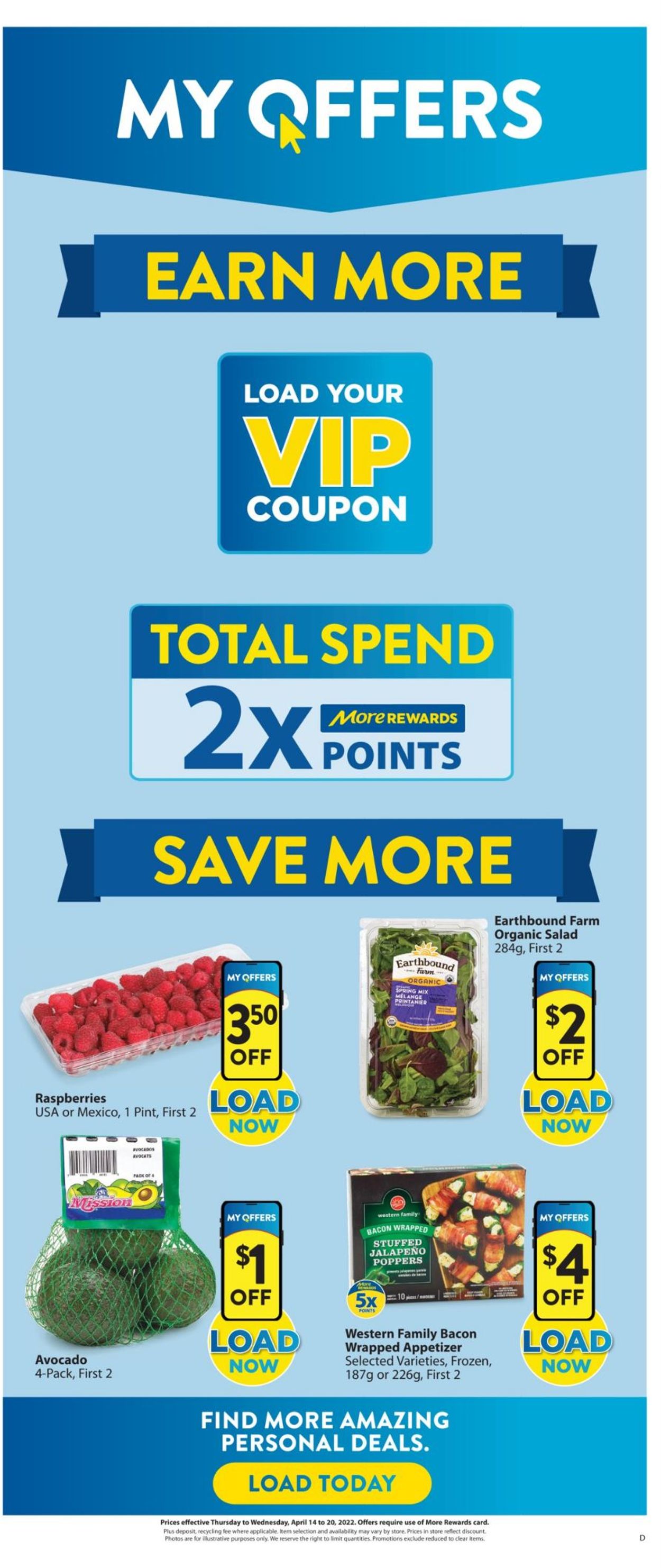 Save-On-Foods EASTER 2022 Flyer - 04/14-04/20/2022 (Page 14)